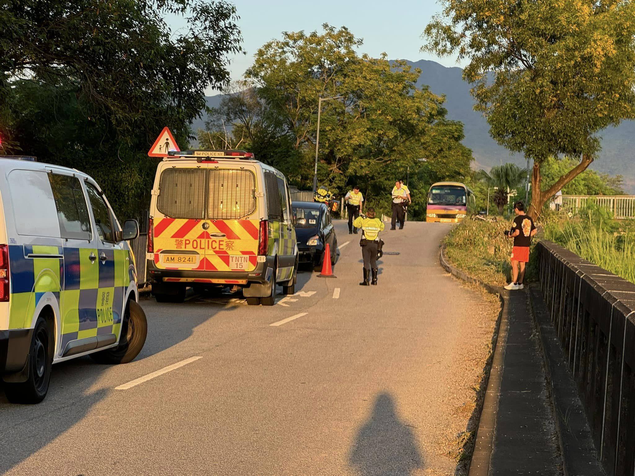 Police say a special traffic investigation team from New Territories North is looking into the case. Photo: Facebook/Yuen Long District Councillor Lucy Ho