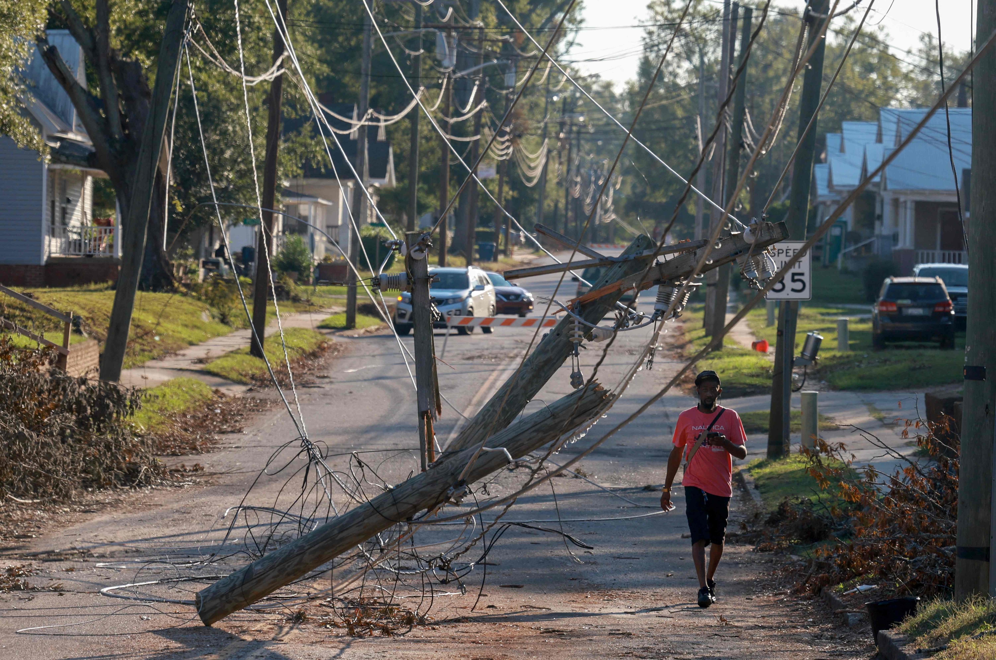 Hurricane Helene has left over 220 people dead across Florida, Georgia, North Carolina, South Carolina, and Virginia. Photo: AFP