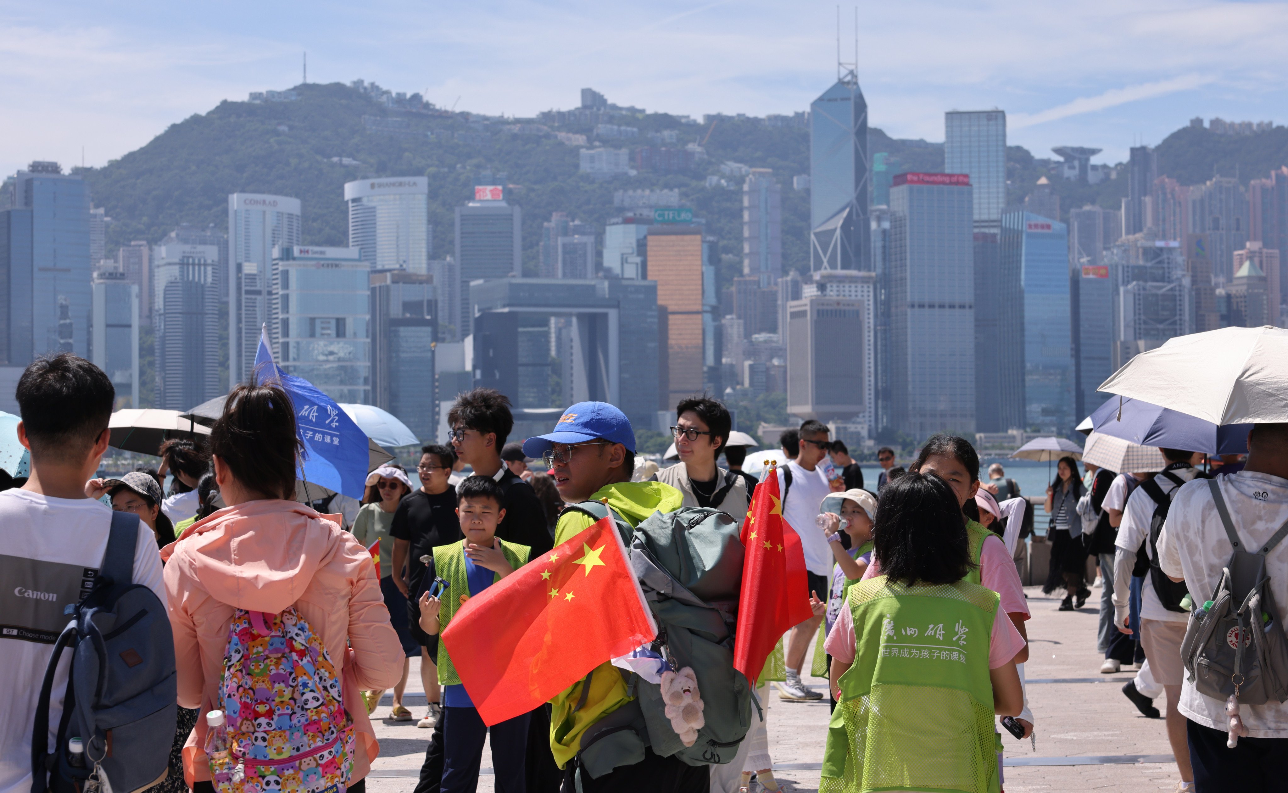 In the first eight months of this year, mainland Chinese visitors accounted for 77 per cent of tourist arrivals in the city. Photo: Nora Tam