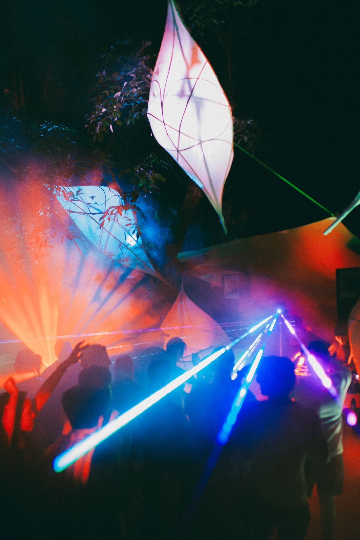 People dance during the inaugural Midori electronic music festival in Hong Kong in May. The festival features entirely locally based DJs and celebrates underground electronic music and the city’s extensive natural landscape. Photo: Jake Aaron Morton / Y2K, Omni Agency