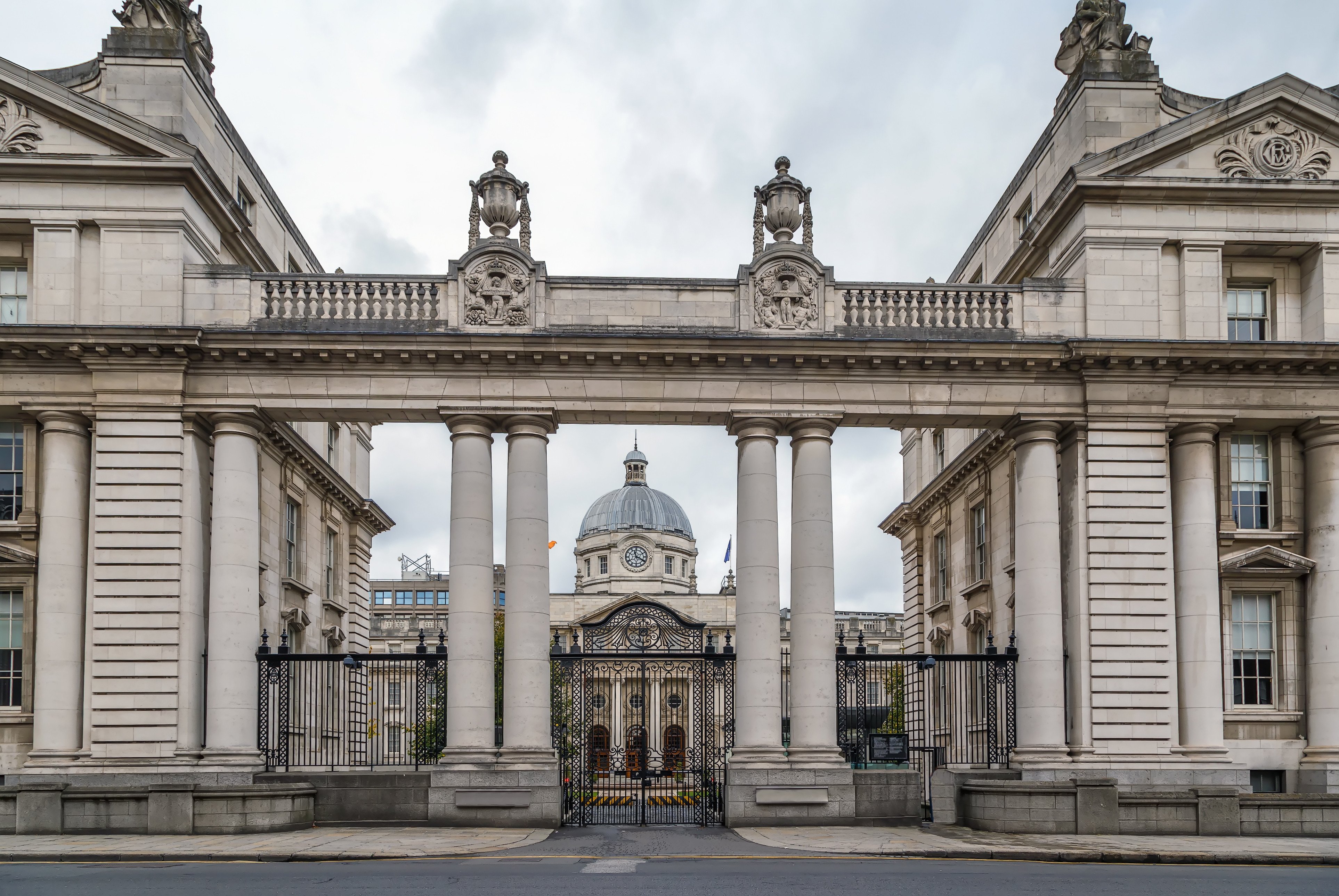 Government buildings in Dublin, Ireland. Photo: Shutterstock