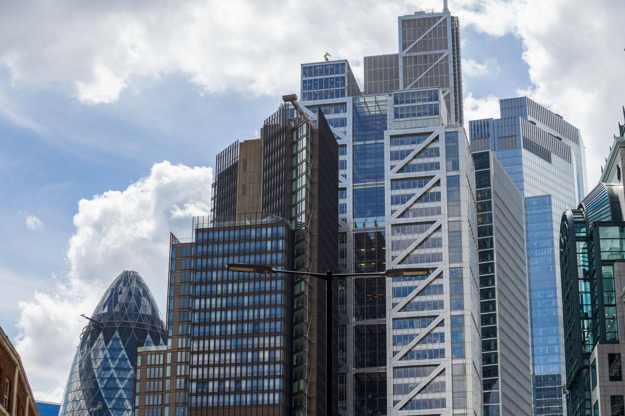 The City of London. Photo: Bloomberg