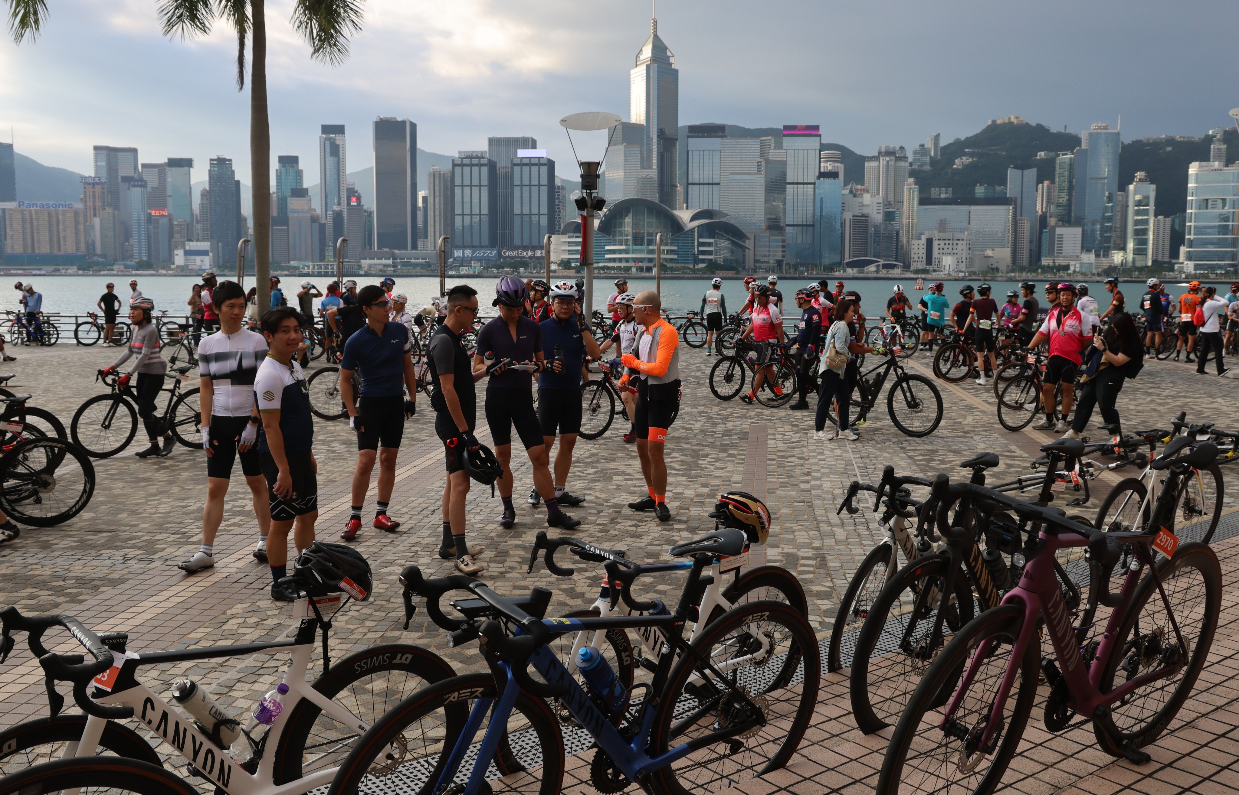 The Cyclothon is open to both amateur and elite participants. Photo: Dickson Lee