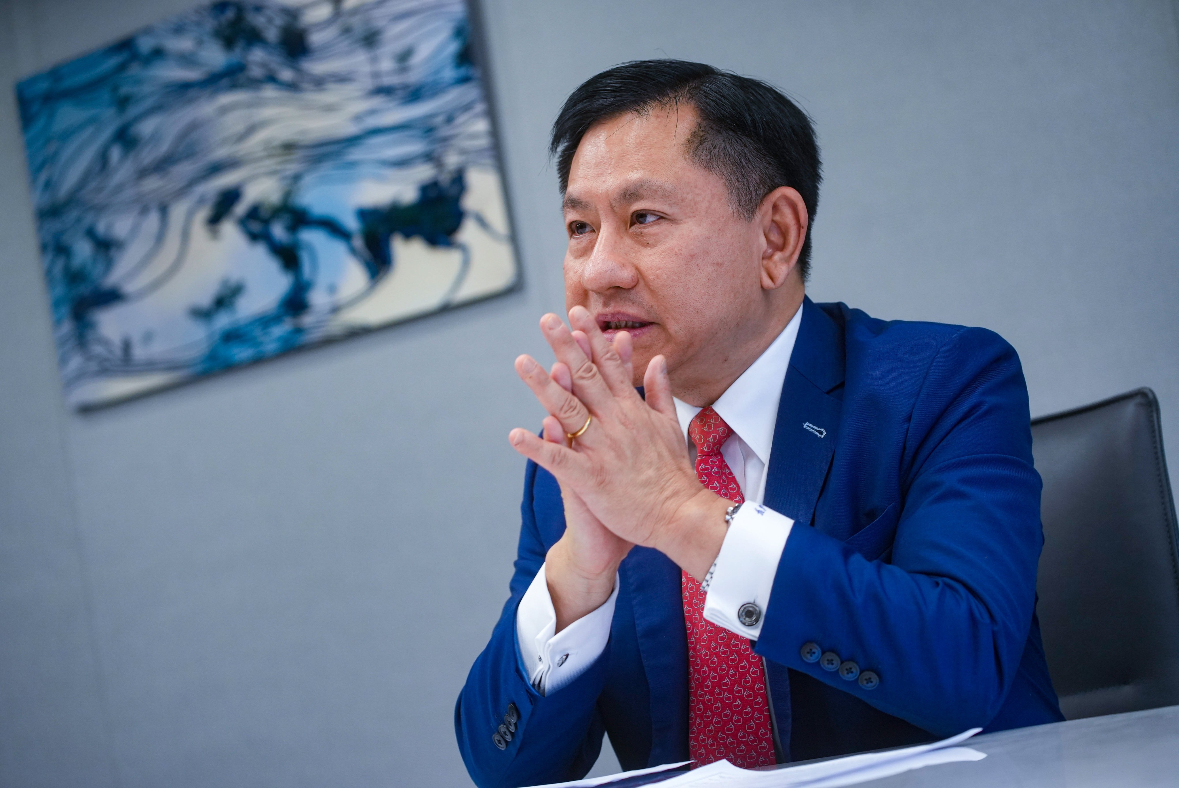 Sam Yu Chun-Sing, the newly elected chairman of HKIFA is also the head of compliance for Asia-Pacific ex-Japan at Barings Asia. Photo: Sun Yeung