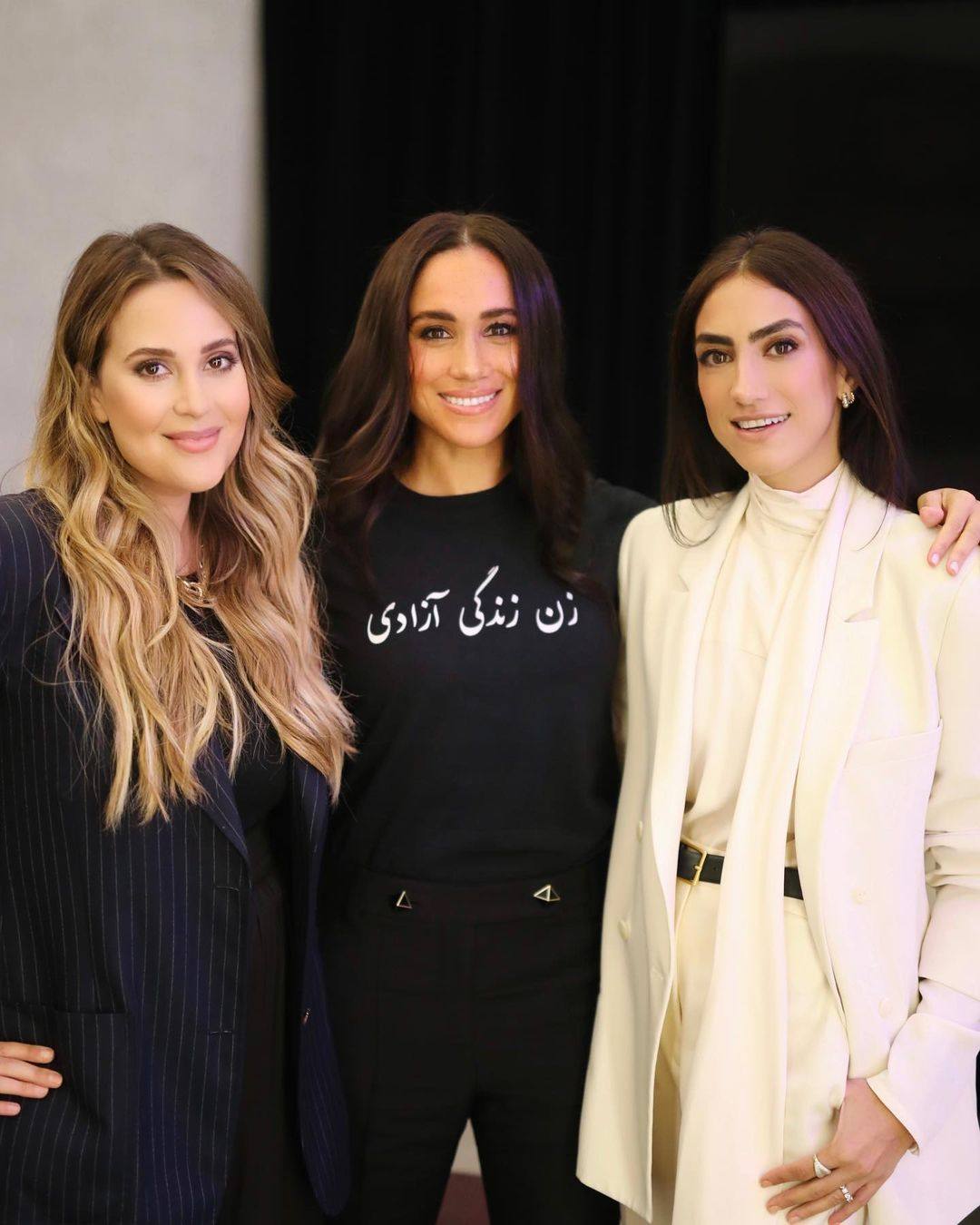 Ashley Hansen and Meghan Markle have worked together for more than two years already. Photo: @mandanadayani/Instagram