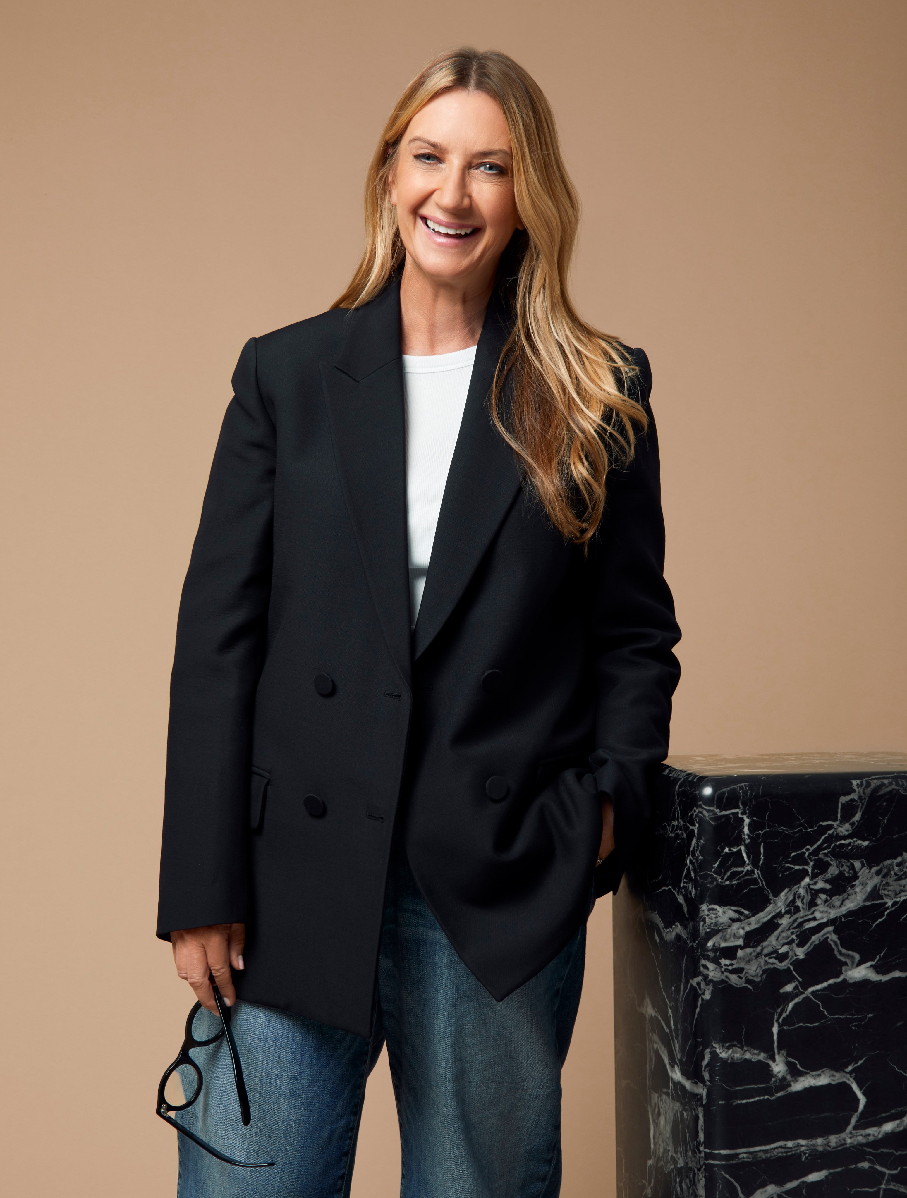 Fashion’s Anya Hindmarch, made a dame by King Charles, stans Slow Horses and loves Turnbull & Asser dressing gowns, Westman Atelier make-up and The Carlyle in New York. Photos: Handout