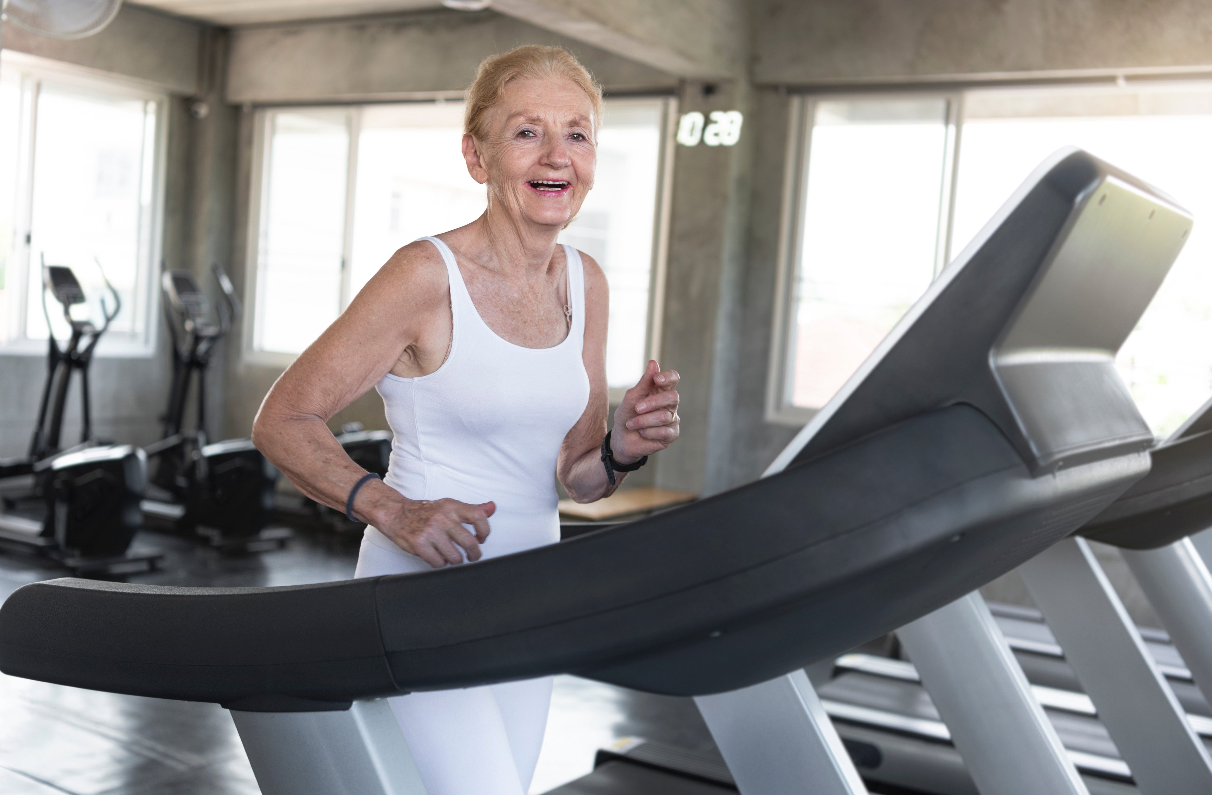 Multiple studies have found that exercise is good for the brain and can help prevent dementia. One study found that senior participants who took part in high-intensity interval training (HIIT) on a treadmill did better on memory tests six months later than those who took part in lower-intensity training exercises. Photo: Shutterstock