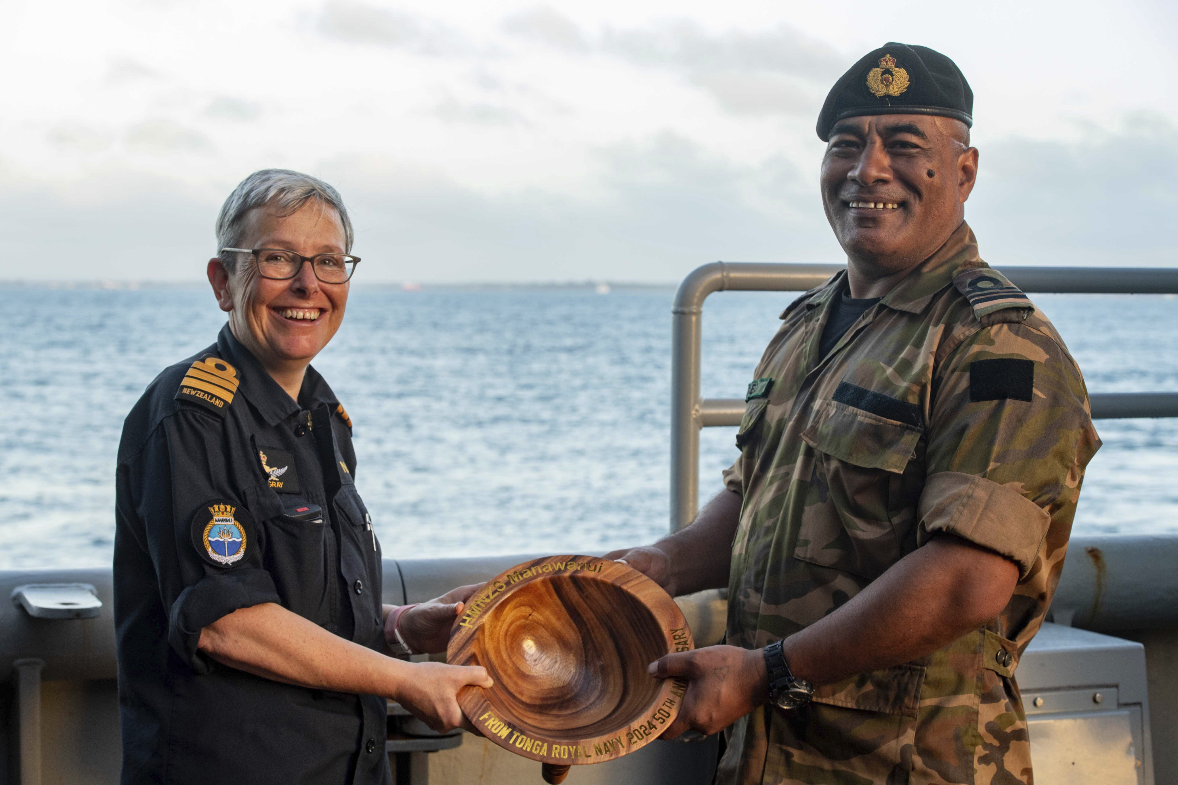 New Zealand navy Commander Yvonne Gray. Photo: New Zealand Defence Force via AP