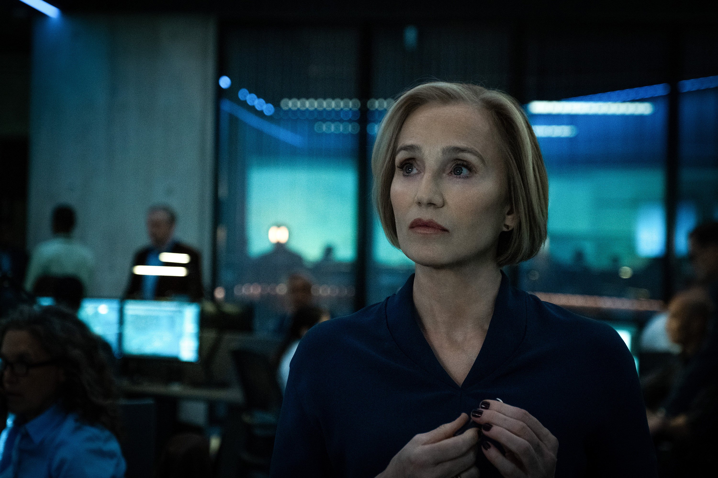 Kristin Scott Thomas as MI5 second-in-command Diana Taverner in a still from Apple TV+ series Slow Horses. The award-winning actress talks about finally working in TV, and acting at 60. Photo: TNS