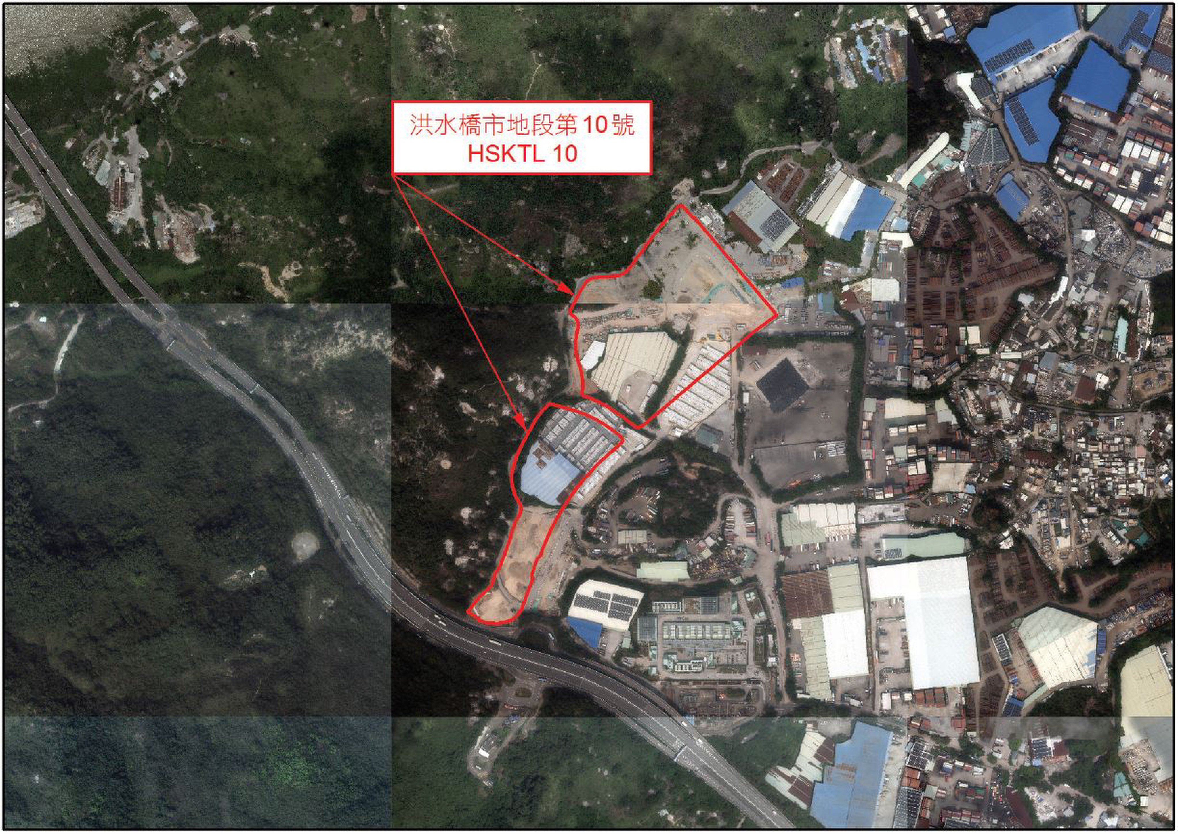 The Hung Shui Kiu plot could be developed into a building with 388,685 square metres of floor space, CBRE estimates. Photo: Handout