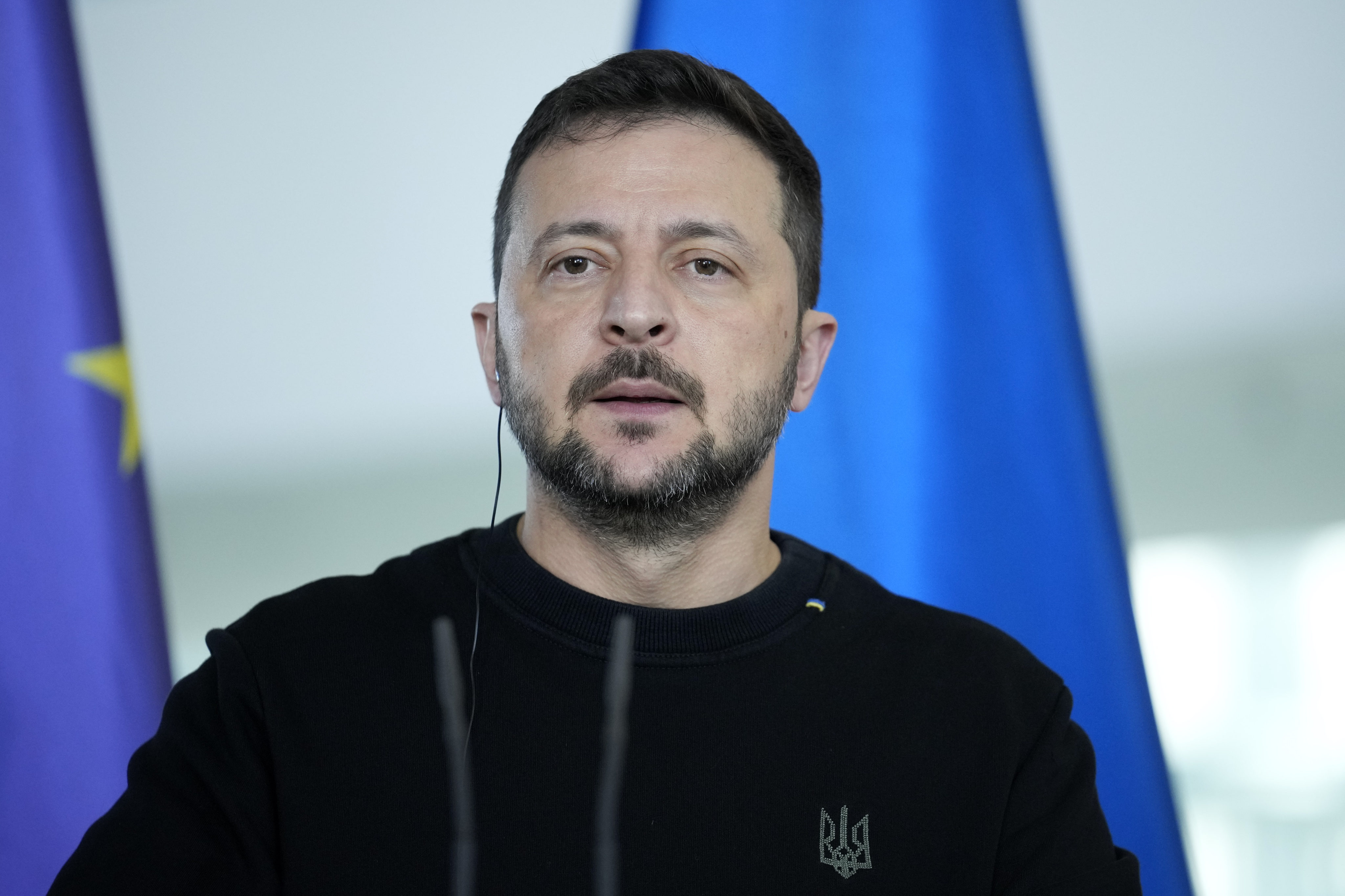 Ukraine’s president Volodymyr Zelensky says there are many journalists, public figures, community leaders and others in Russian captivity. Photo: AP