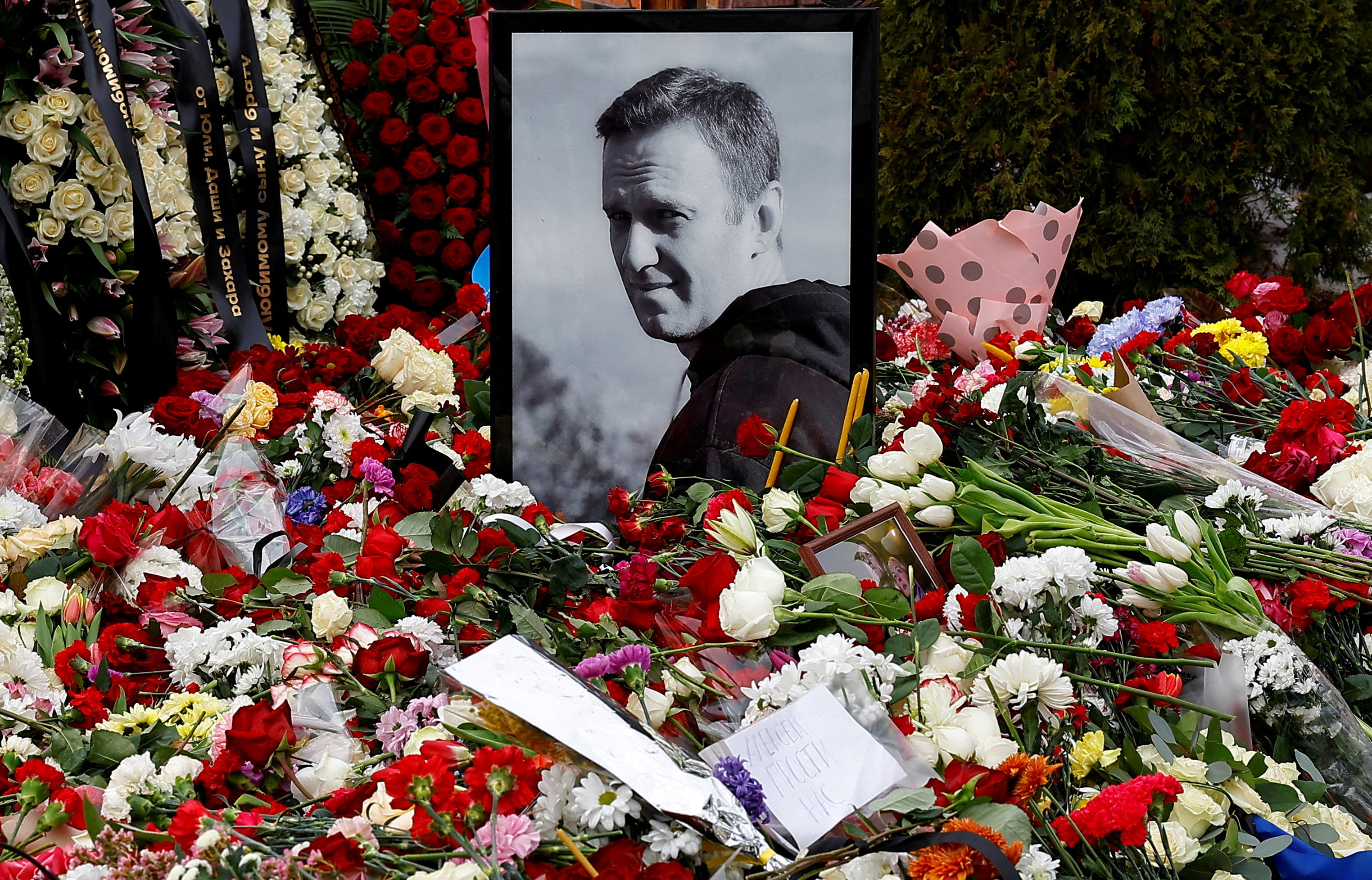 Russian dissident Alexei Navalny died at an Arctic penal colony in February. Photo: Reuters