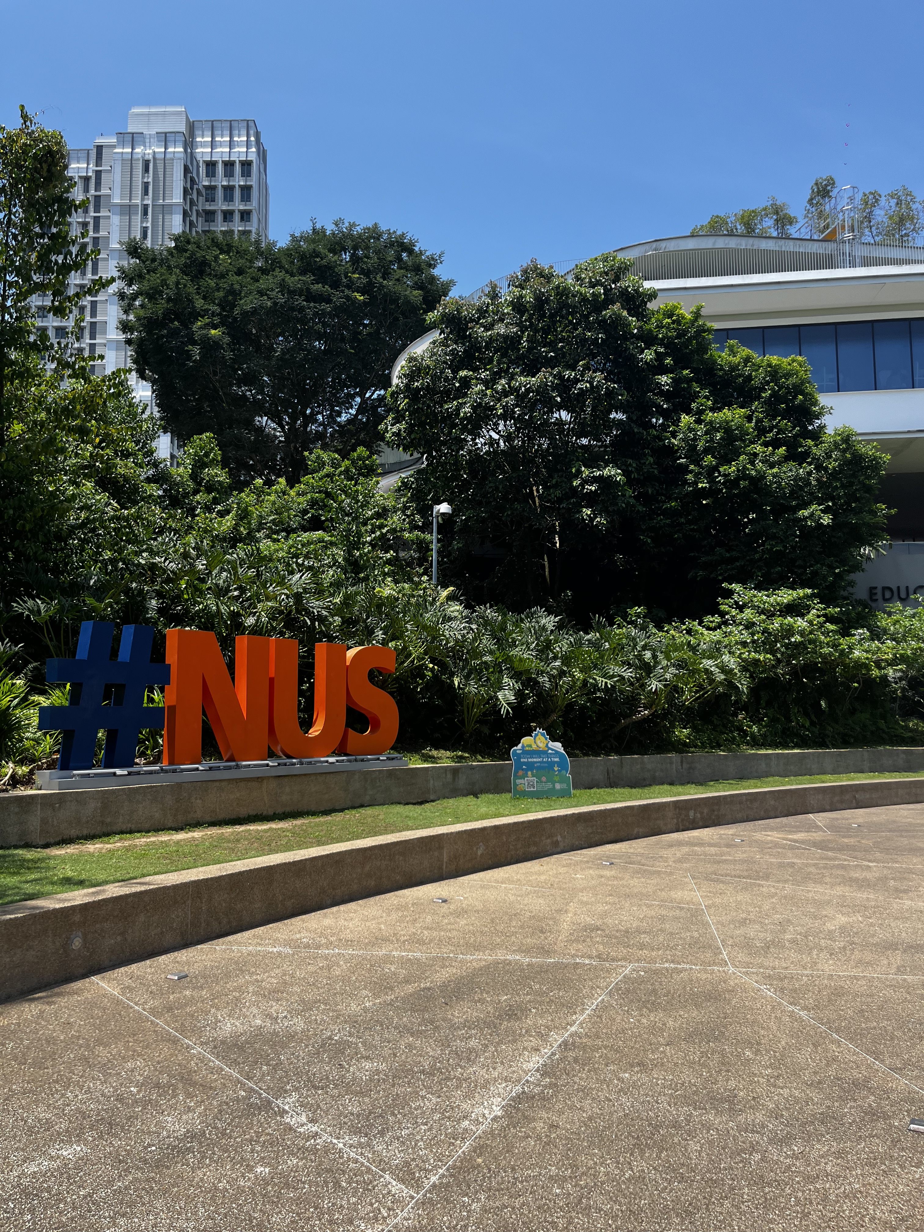 Chinese parents used their “golden week” holiday to size up higher education in Singapore. Photo: Jean Iau