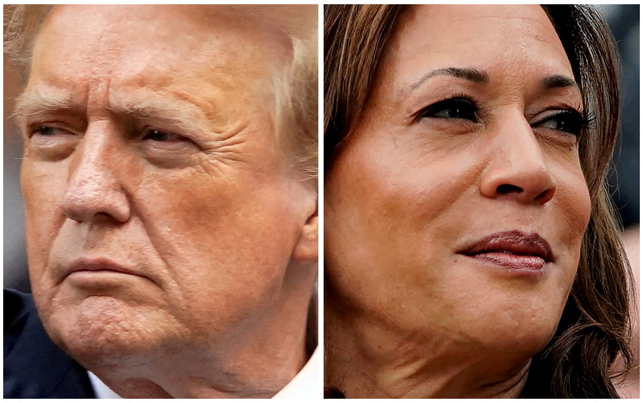 A prominent Chinese political scientist has argued that US-China economic relations will continue to deteriorate regardless of whether Donald Trump (left) or Kamala Harris (right) becomes the next US president. Photo: Reuters