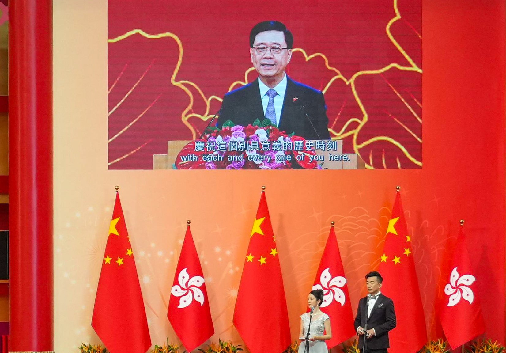 ​Hong Kong leader John Lee is expected to roll out measures to boost city’s status as international financial, trade and maritime centre in his thhird policy address. Photo: SCMP/ Sam Tsang