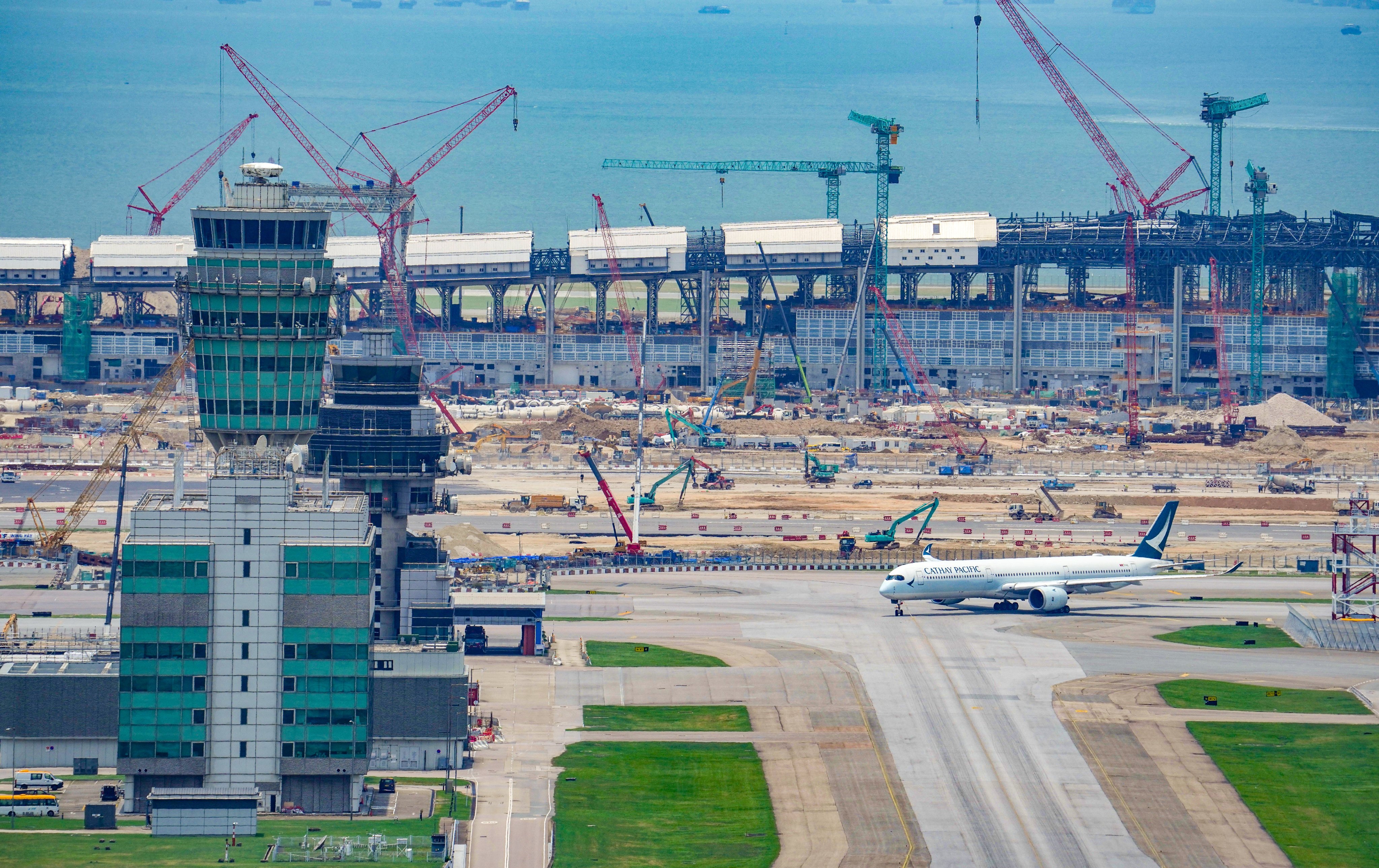 The magistrate slammed Aecom for using the defendant to its advantage during the construction of the airport’s third runway. Photo: May Tse