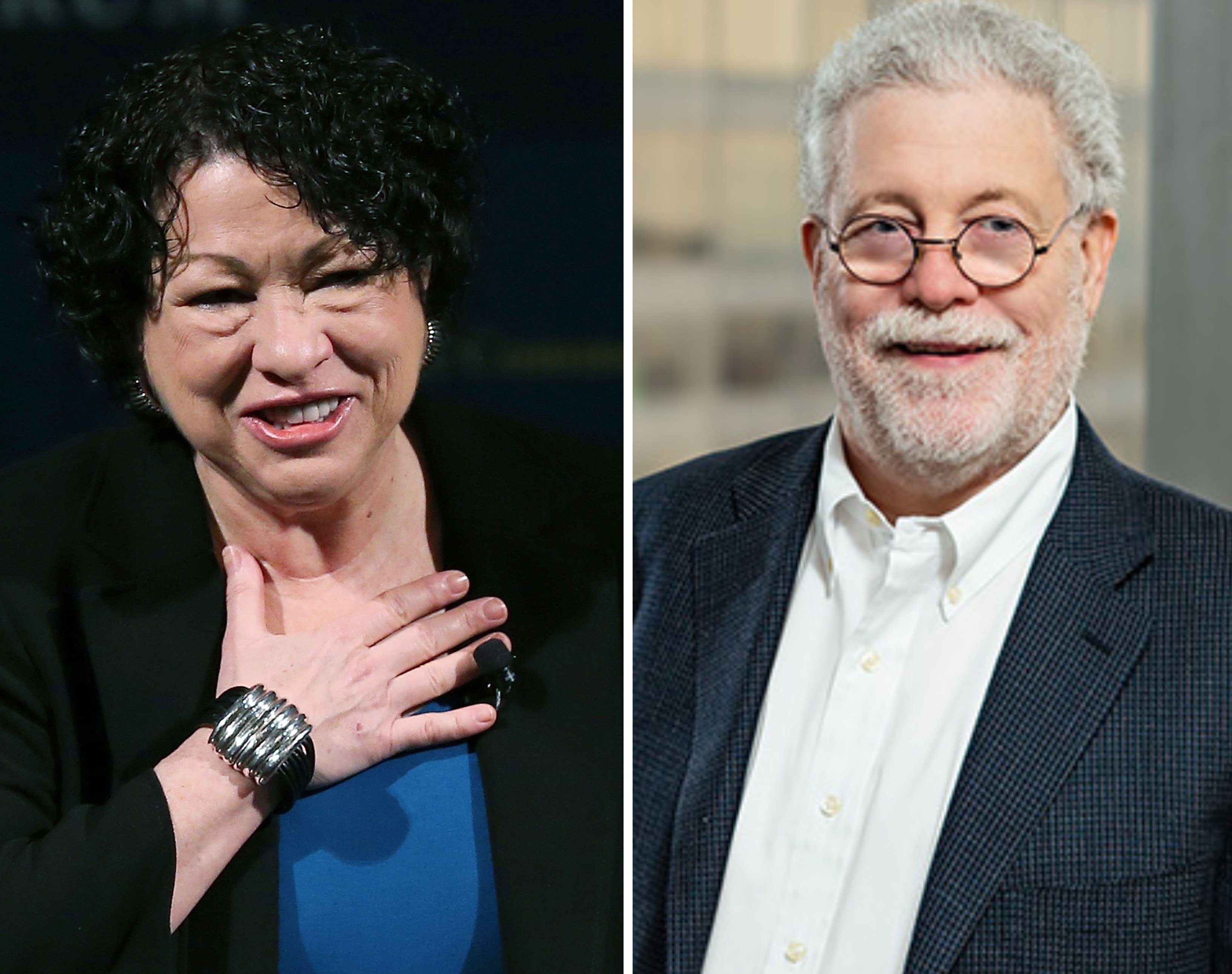 Meet US Supreme Court Justice Sonia Sotomayor’s ex, patent lawyer Kevin Noonan: the high school sweethearts married after college but divorced after seven years. Photos: AFP; MBHB