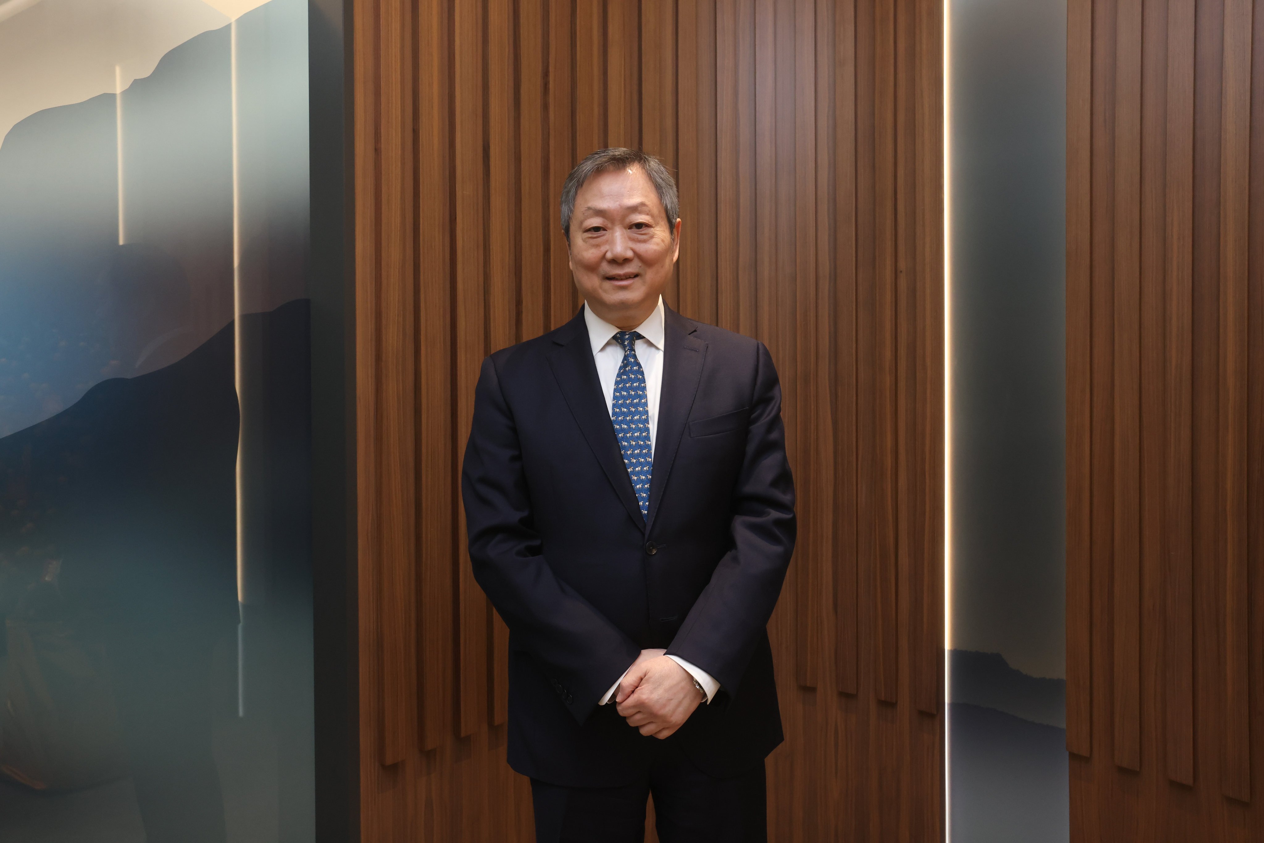 Kelvin Wong Tin-yau, current chairman of the Accounting and Financial Reporting Council, pictured at Two Taikoo Place in Quarry Bay on Feburary 7, 2024. Photo: Jonathan Wong