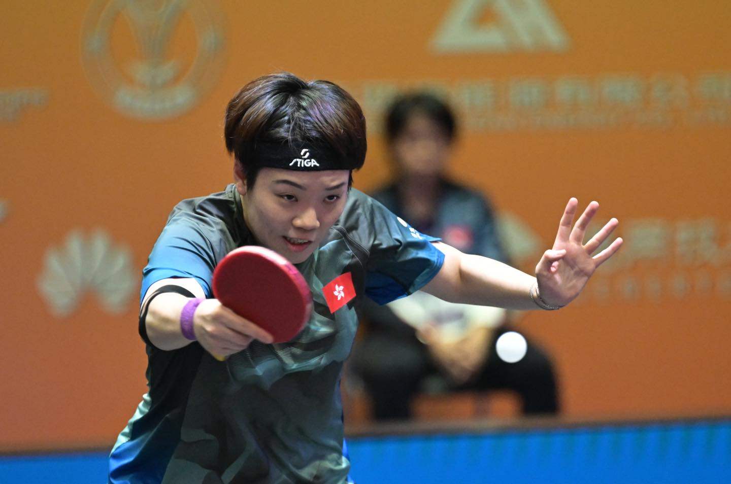 Doo Hoi-kem reached a singles podium for the first time. Photo: Hong Kong, China Table Tennis Association