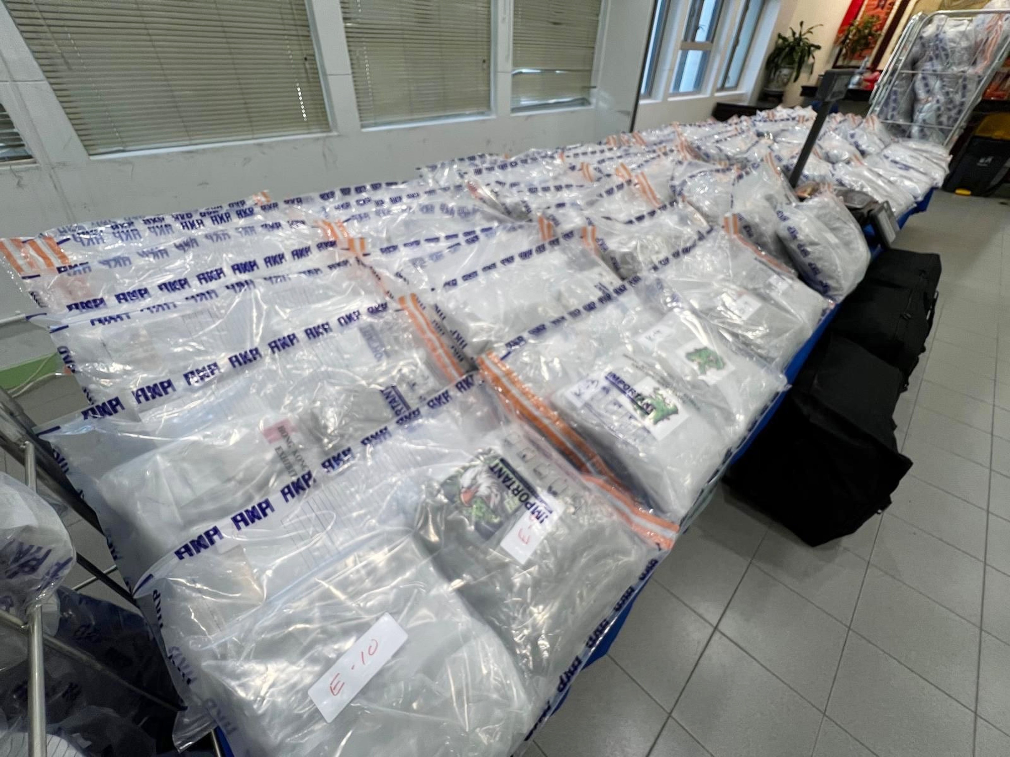 The amount of cannabis seized between January and July this year rose by 108 per cent to 3.02 tonnes from 1.45 tonnes in the same period last year. Photo: Handout