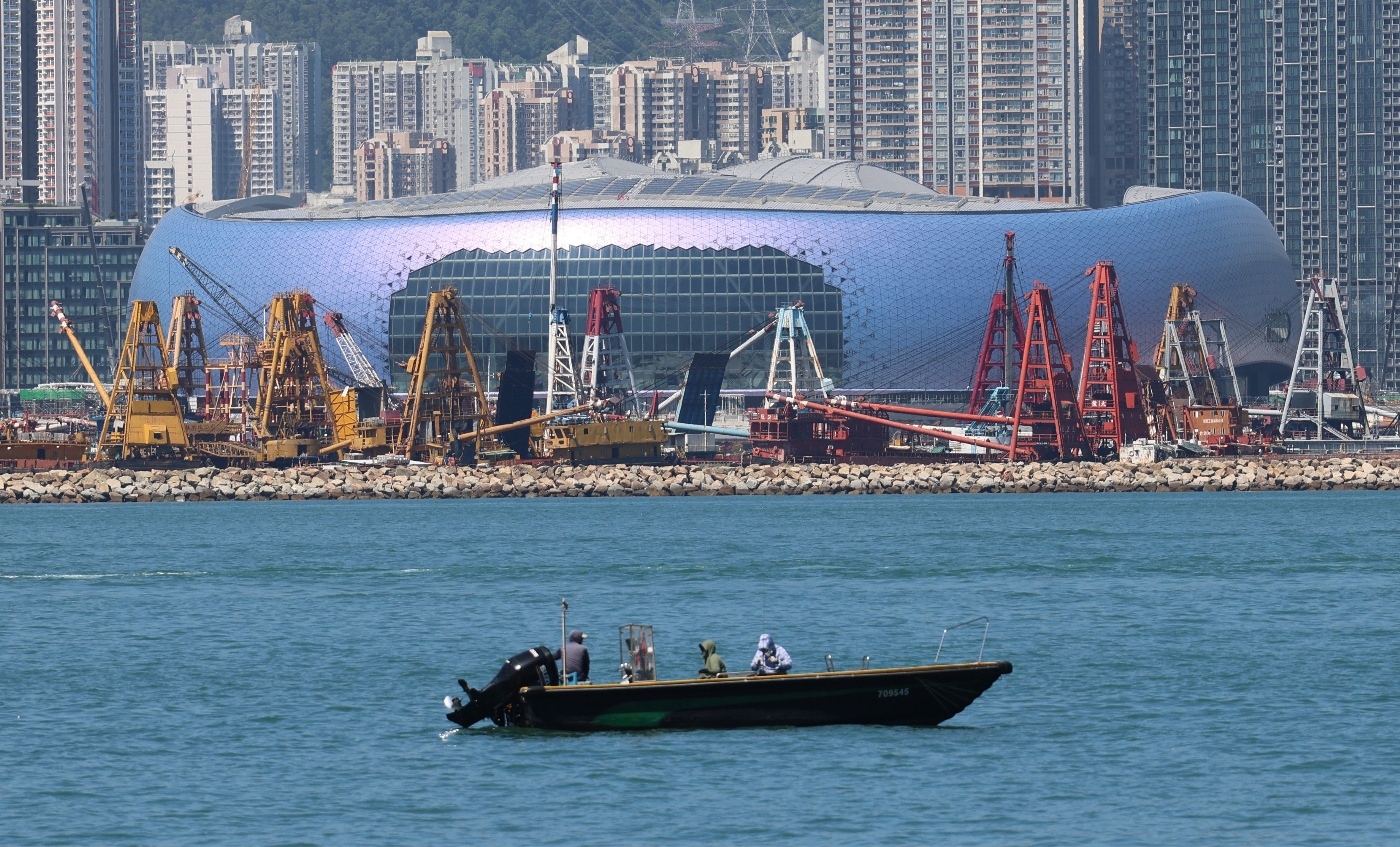 Overseeing the opening of Kai Tak Sports Park next year will be among George Tsoi’s duties as the city’s new commissioner for sports. Photo: Jelly Tse