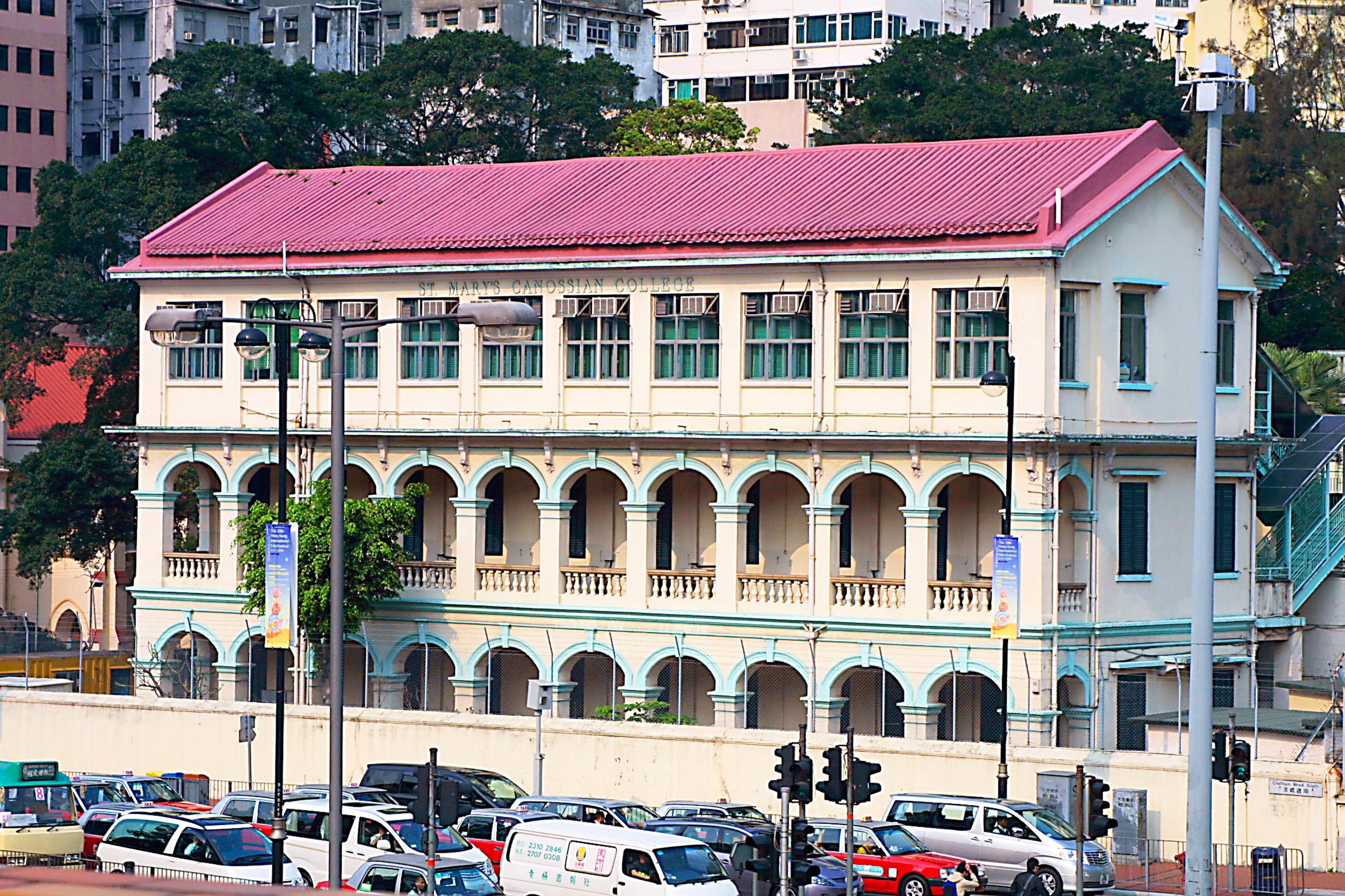 A teacher at St Mary’s Canossian College has been arrested for installing a hidden camera in a school toilet. Photo: Handout