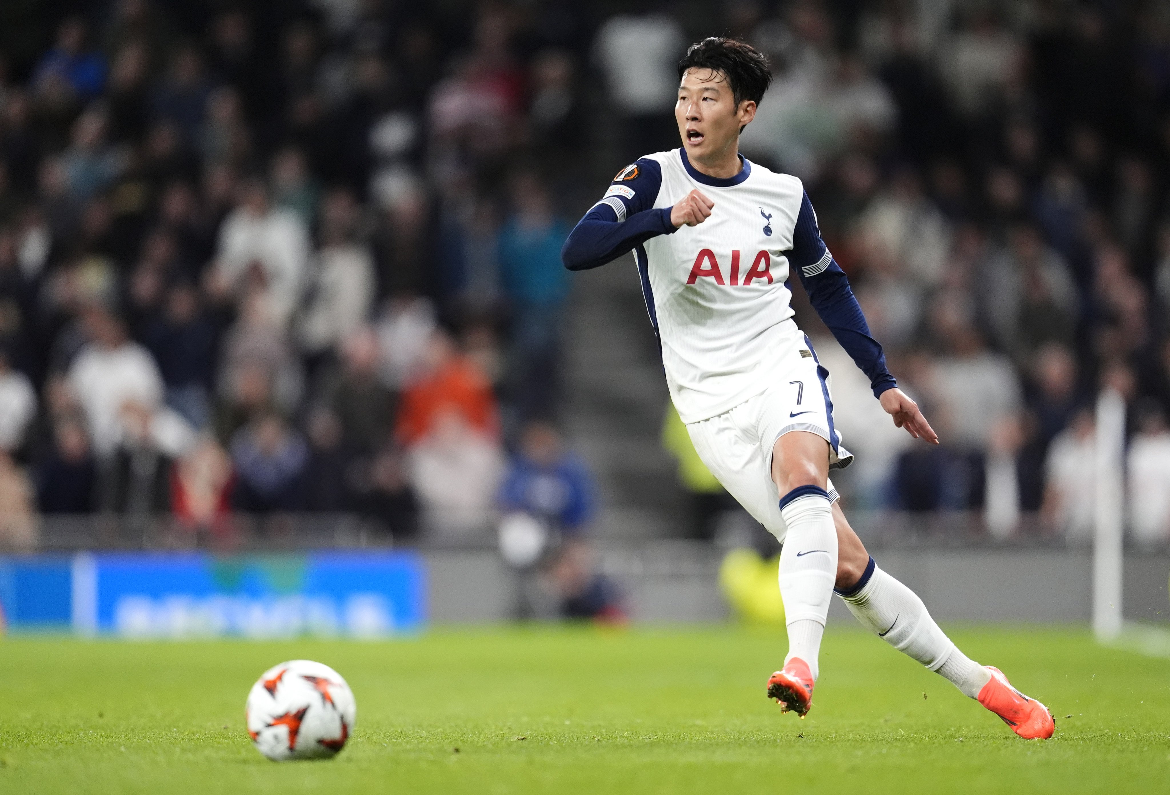 Son Heung-min has a host of rivals in his bid for a 10th Best Footballer in Asia crown. Photo: PA