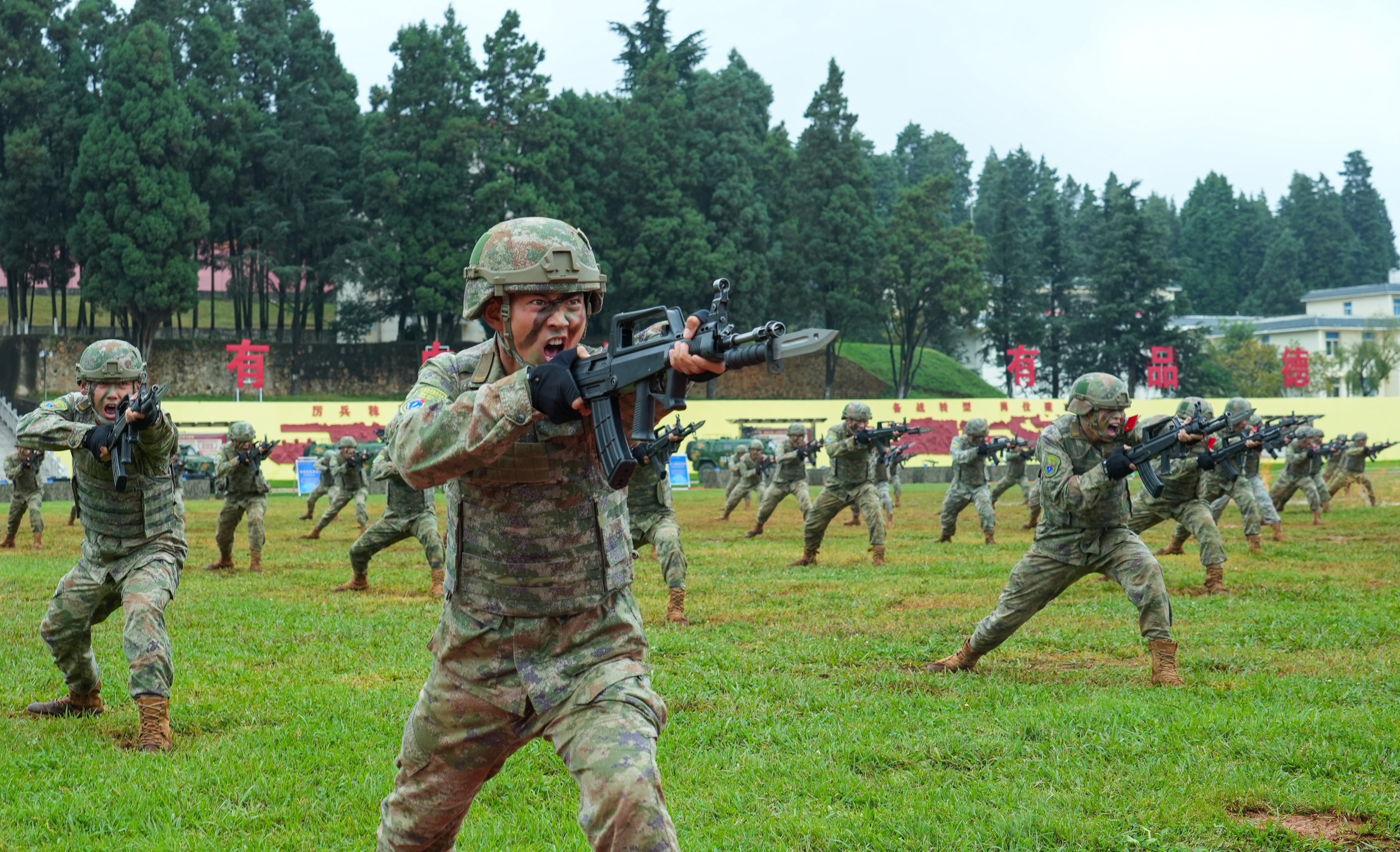 The “Strike-2024” joint military exercise is scheduled for 11 days near the Chinese city of Kunming. Photo: PLA