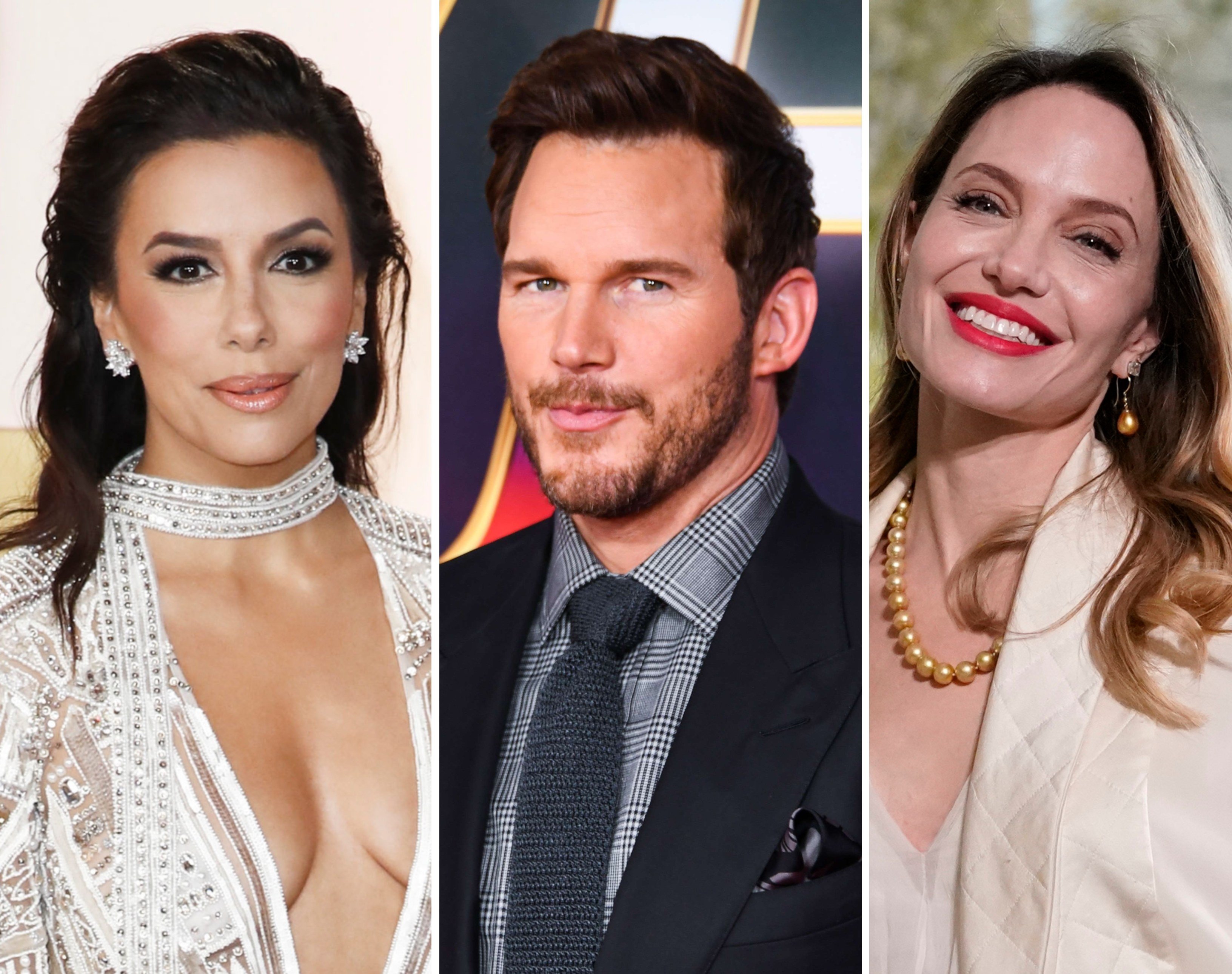 Many celebs are slow to mention their status as firearm owners, but here are 9 gun-owning celebrities that may shock you, from Eva Longoria and Chris Pratt to Angelina Jolie. Photos: EPA/EEE, AP, AFP