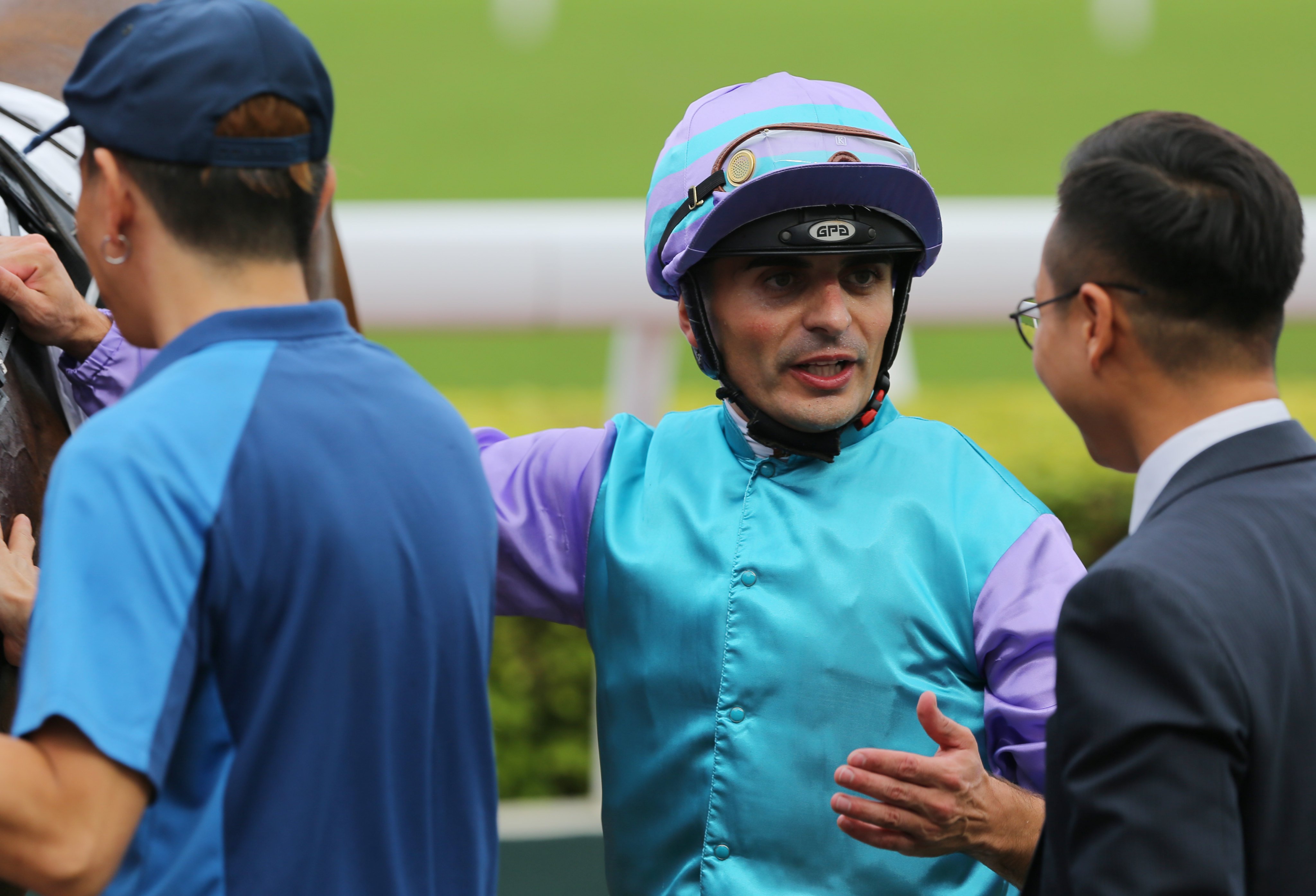 Andrea Atzeni heads Down Under again to ride Zarzodi in Saturday’s Caulfield Cup. Photos: Kenneth Chan