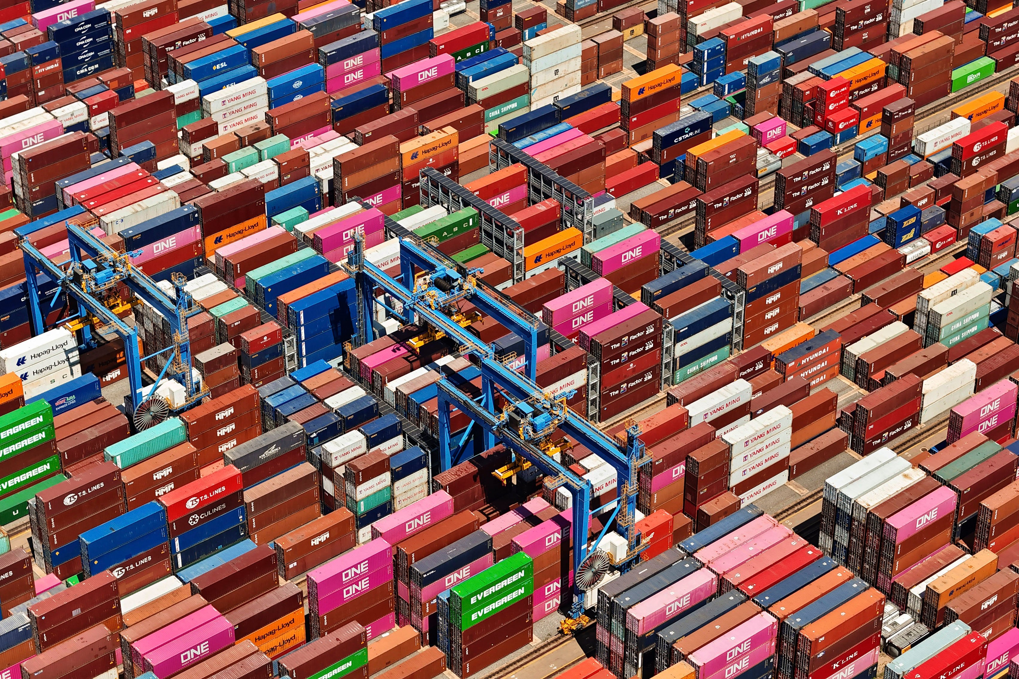 A container port in Qingdao, Shandong province. Brazil has imposed new tariffs on a range of Chinese imports. Photo: Chinatopix via AP