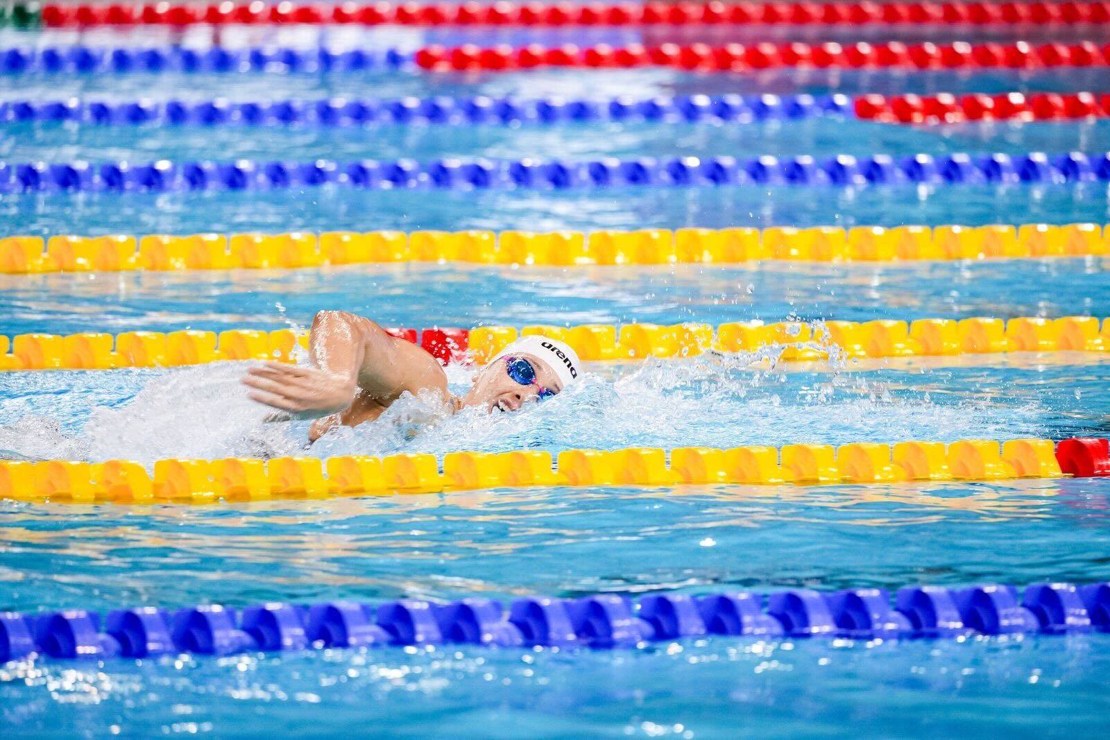 Siobhan Haughey finished almost two seconds ahead of the field, and just over outside her own world record. Photo: World Aquatics Swimming World Cup