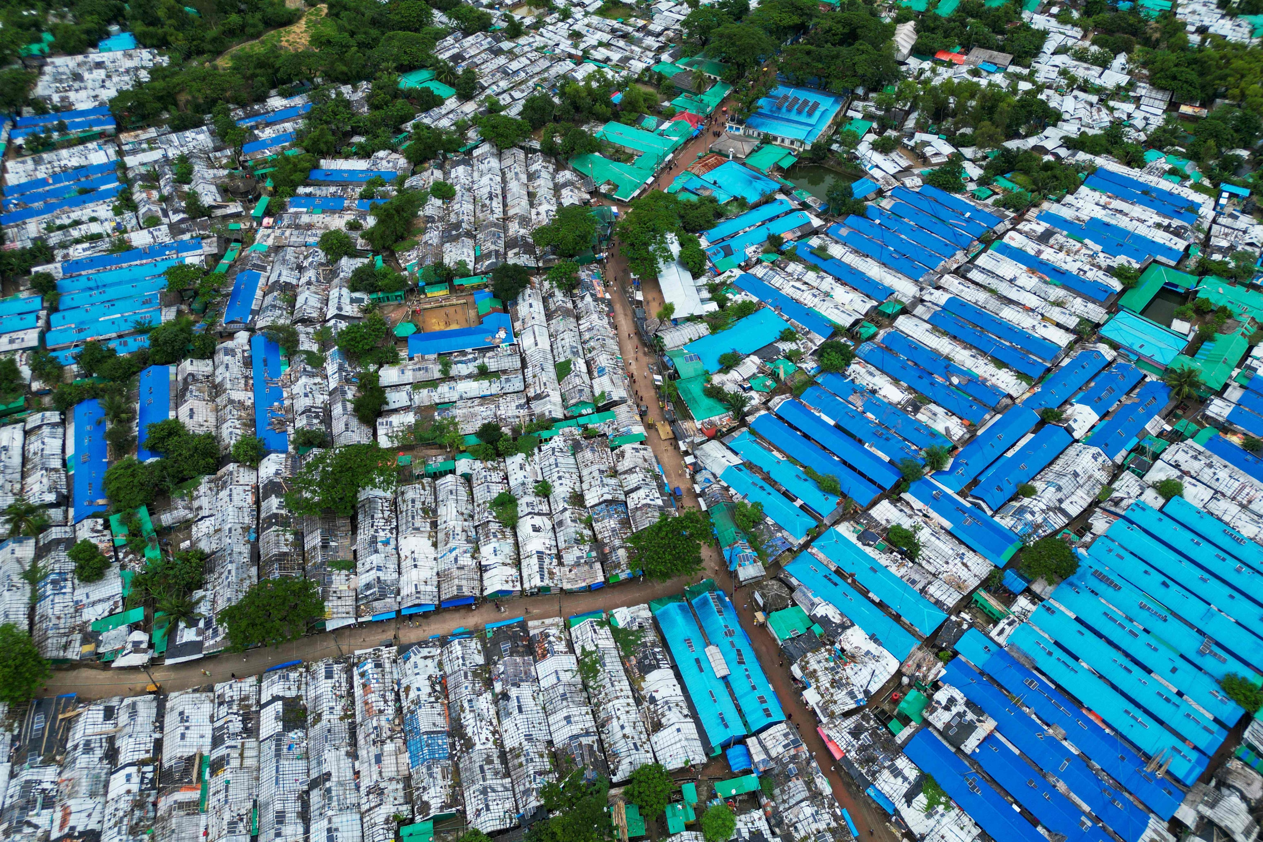 FILE: The Nayapara refugee camp in Teknaf, Bangladesh. Photo: AFP