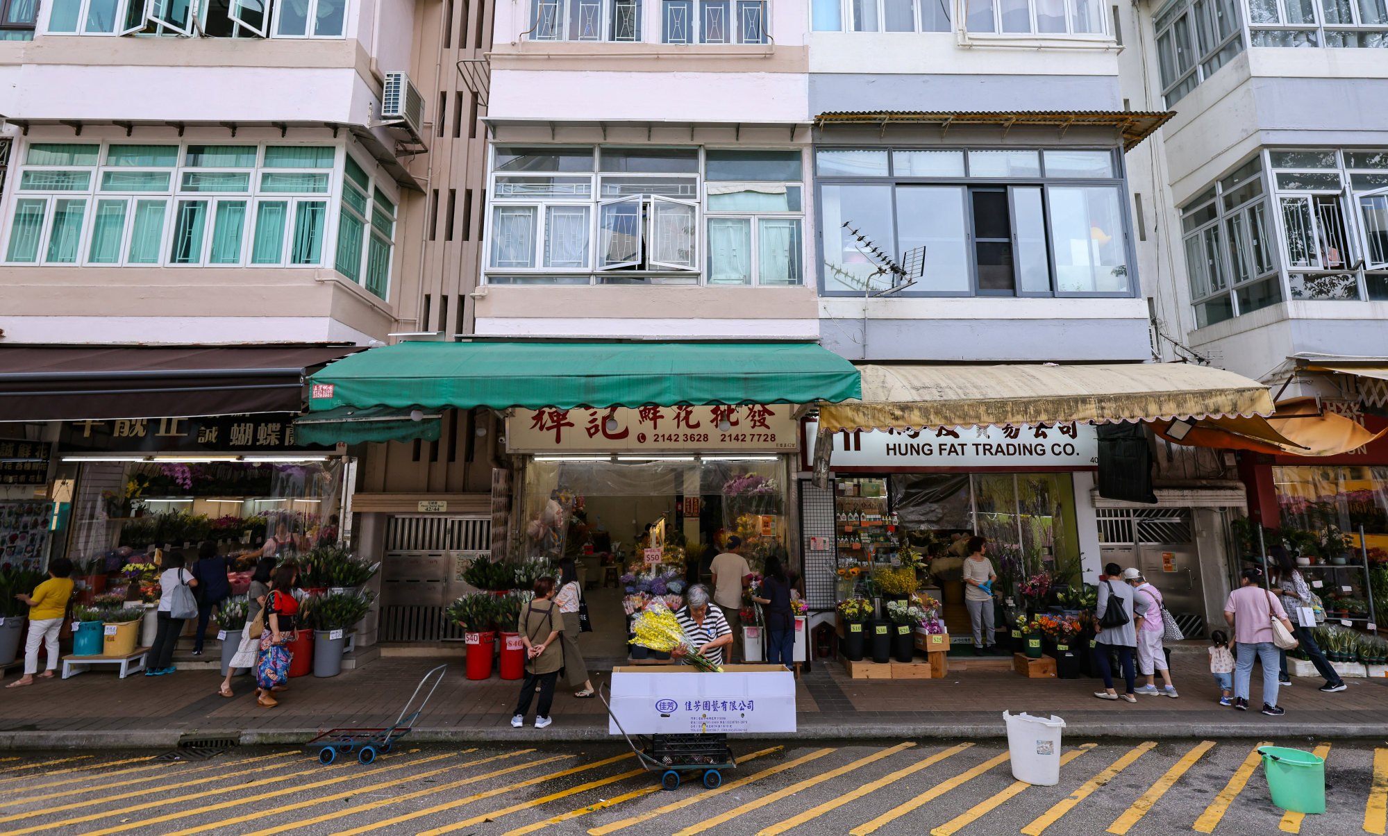 A lawmaker has highlighted the importance of preserving Mong Kok’s flower market. Photo: Nora Tam