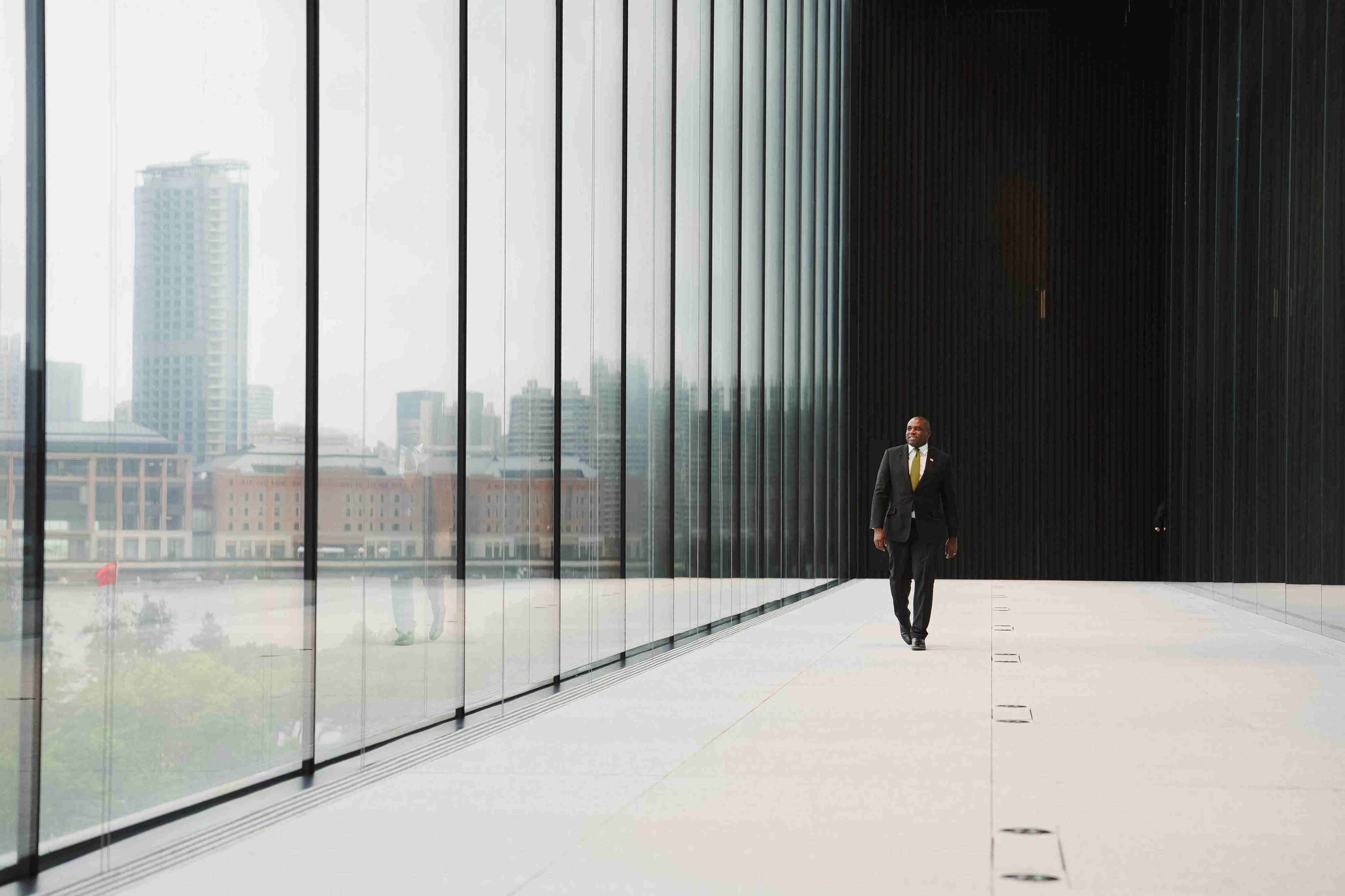 Foreign Secretary David Lammy at Shanghai’s Museum of Art Pudong. Photo: FCDO UK