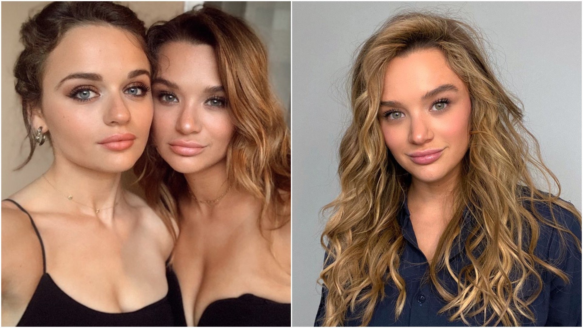 Sisters Joey King (left) and Hunter King (right) have been besties since they were kids. Photos: @hunterking/Instagram 