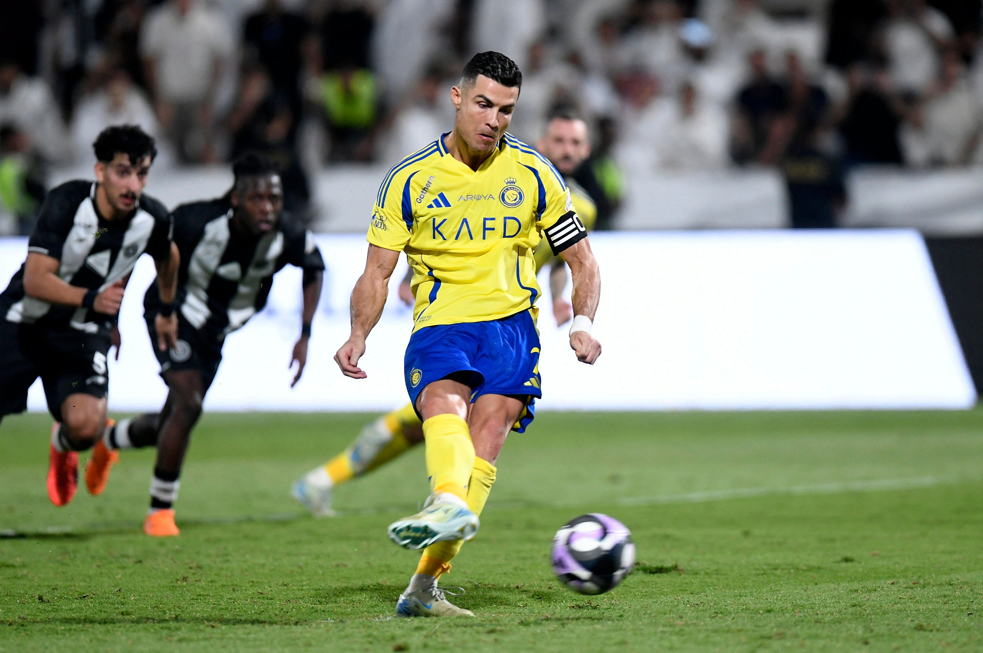 Cristiano Ronaldo and Al Nassr have had their game moved to Dubai. Photo: Reuters