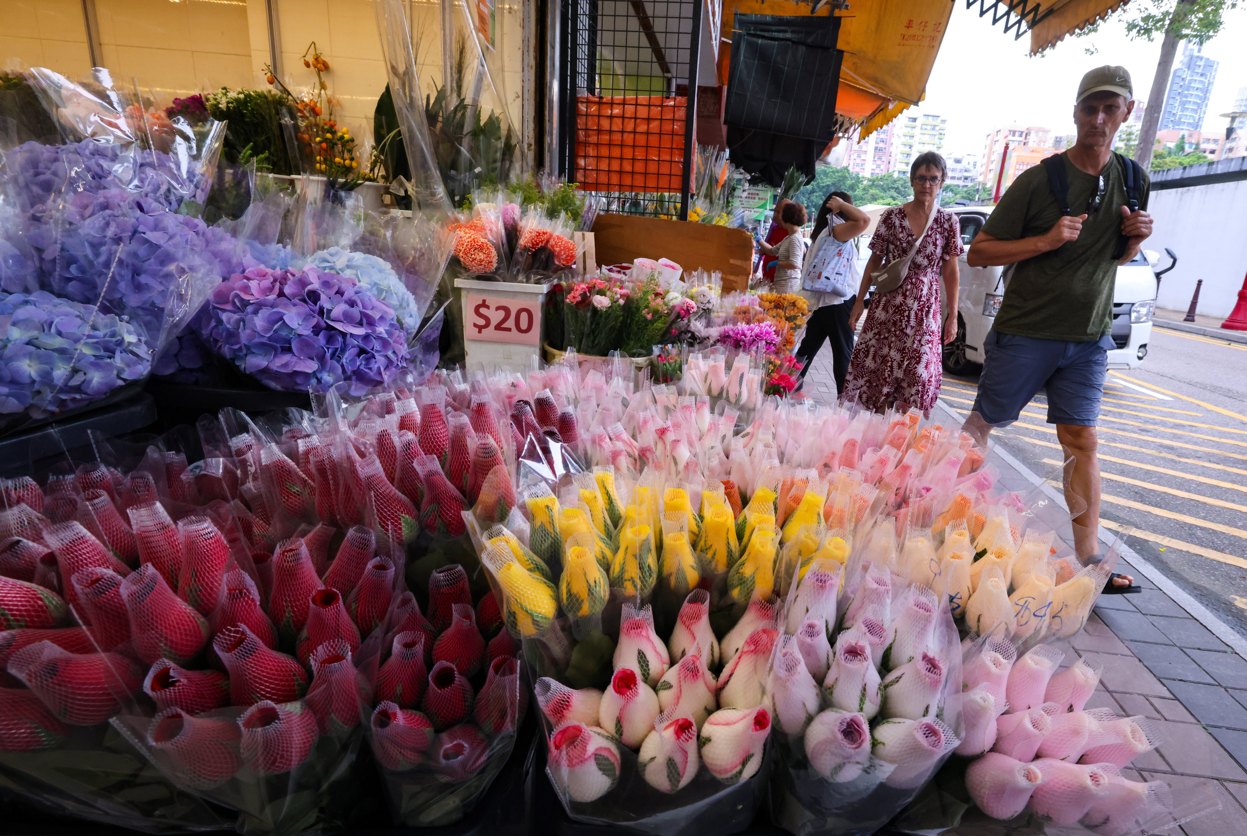 Florists and advocates have opposed a plan to revamp Mong Kok’s flower market. Photo: Nora Tam