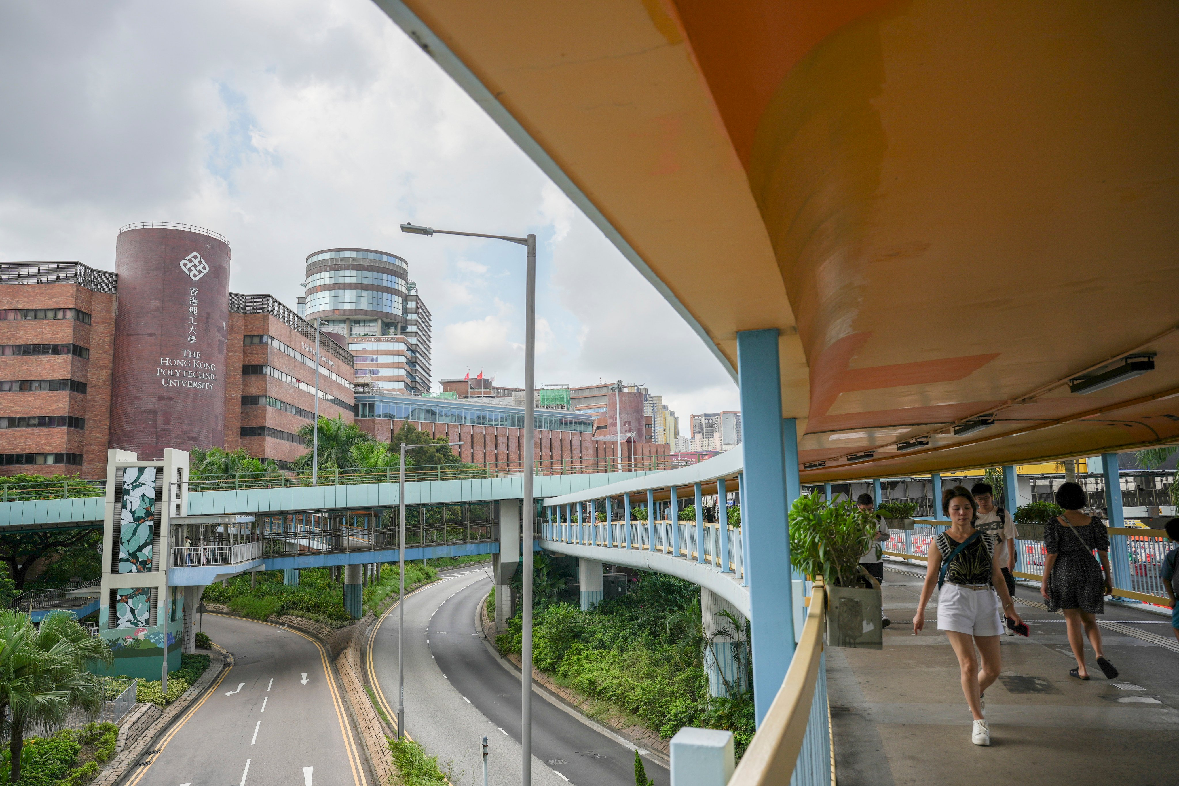 The Hong Kong Polytechnic University in Hung Hom on September 1. Hong Kong Polytechnic was granted university status in 1994. Photo May Tse