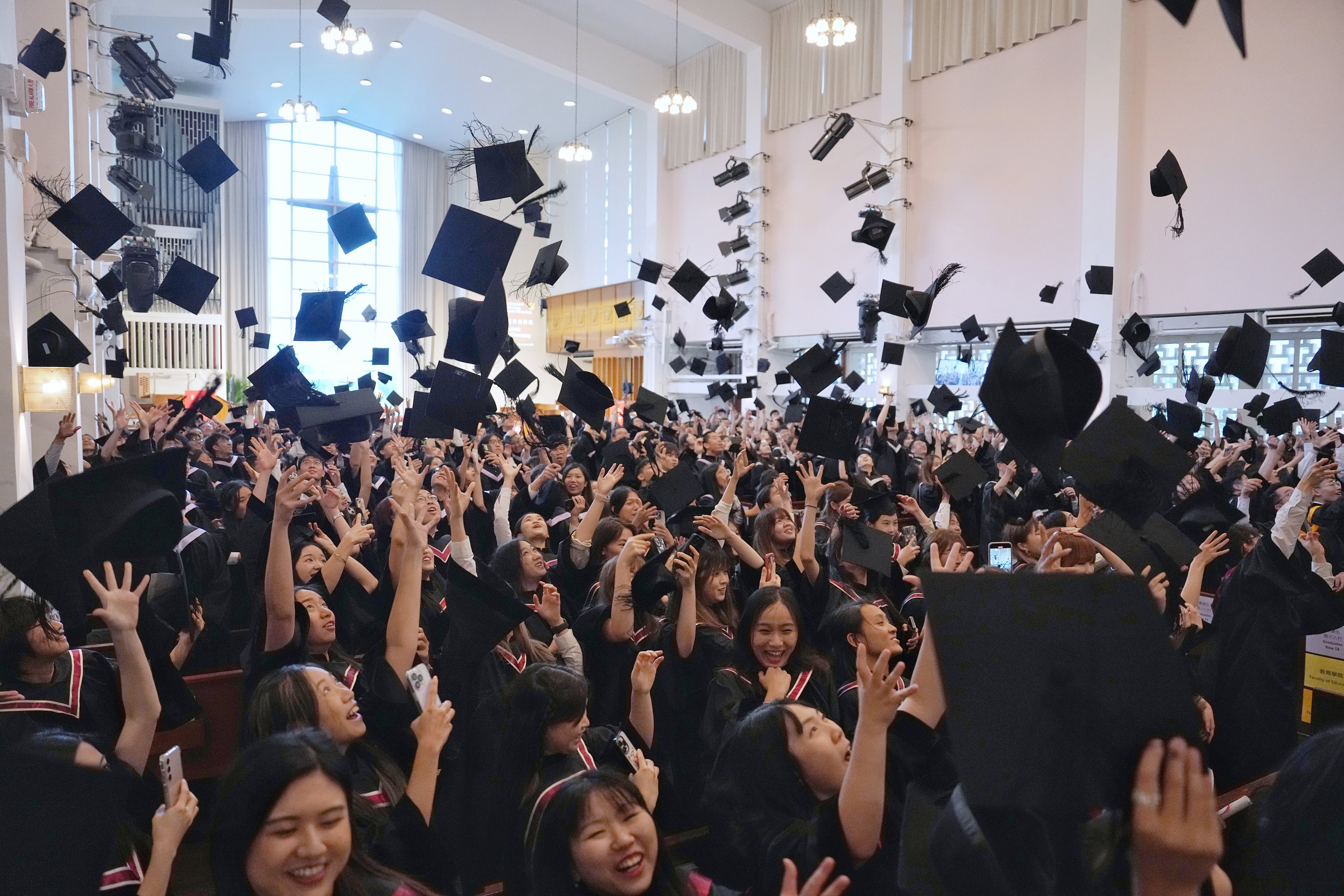 Fresh graduates in Hong Kong are the highest paid among peers in the Greater Bay Area, a study has found. Photo: Elson Li