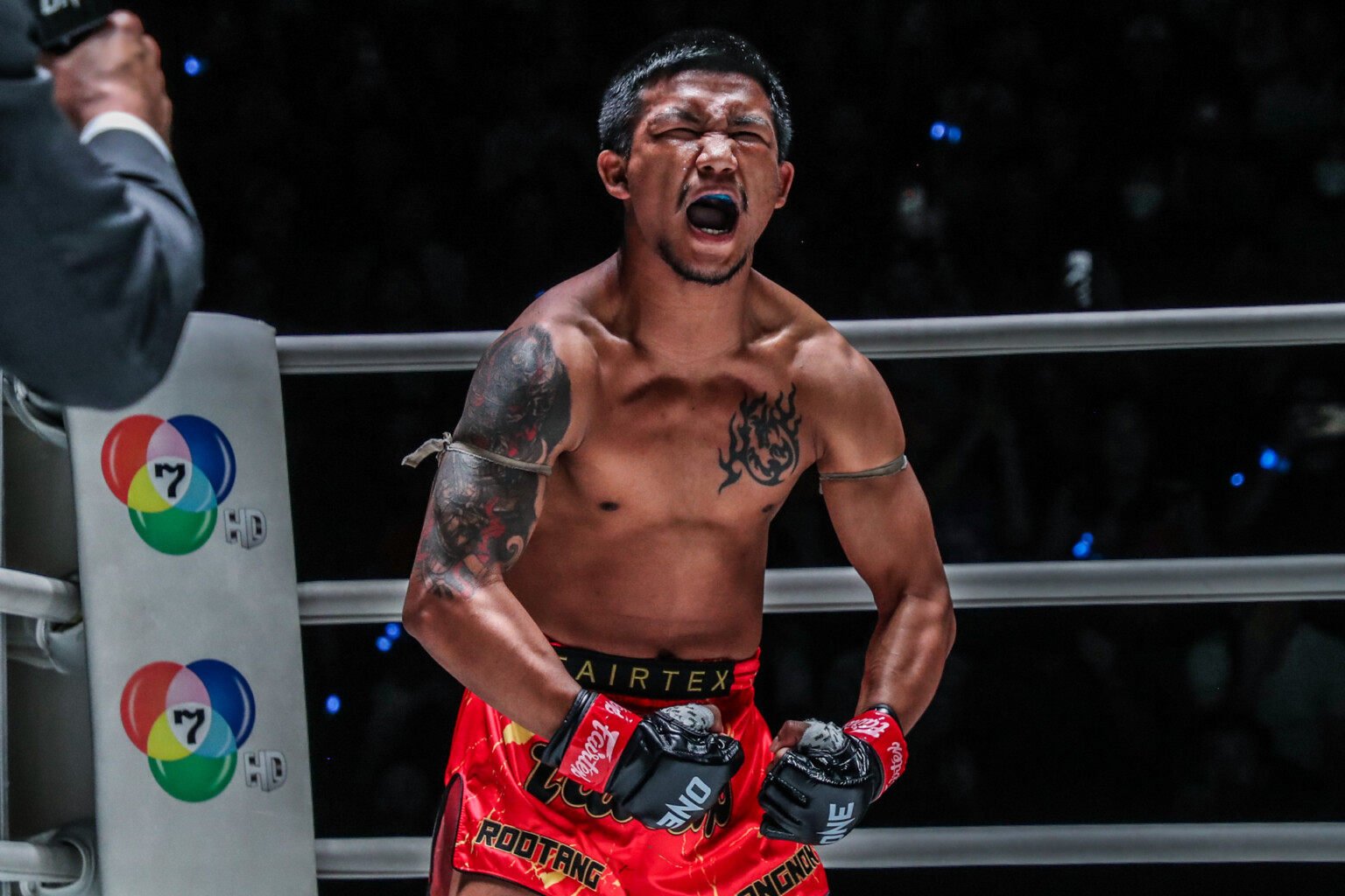 Rodtang Jitmuangnon is a fan favourite at Lumpinee Stadium and hopes they will turn out in force for the title bout against Jacob Smith. Photo: ONE Championship