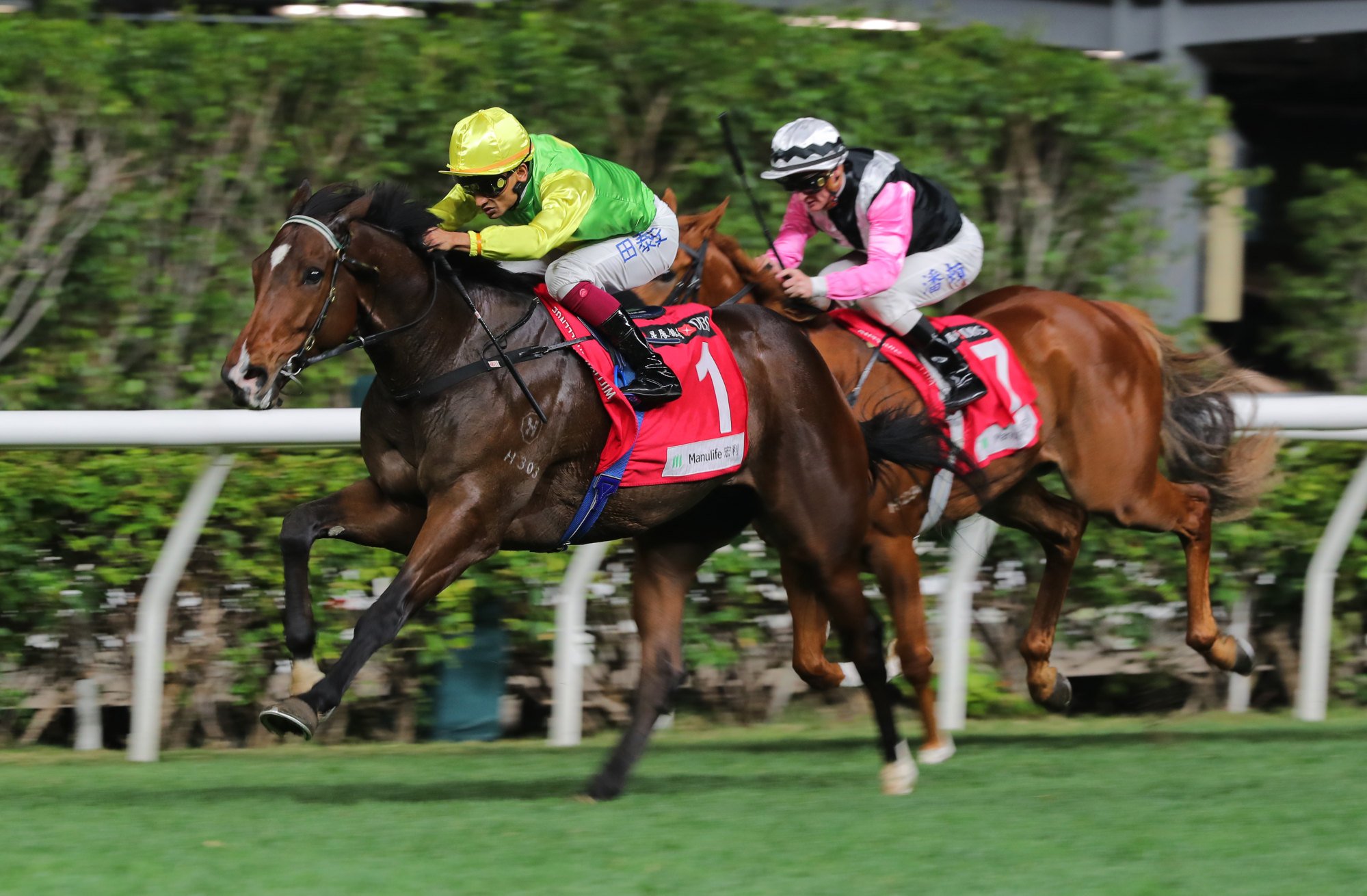 Karis Teetan salutes aboard Tomodachi Kokoroe last season.