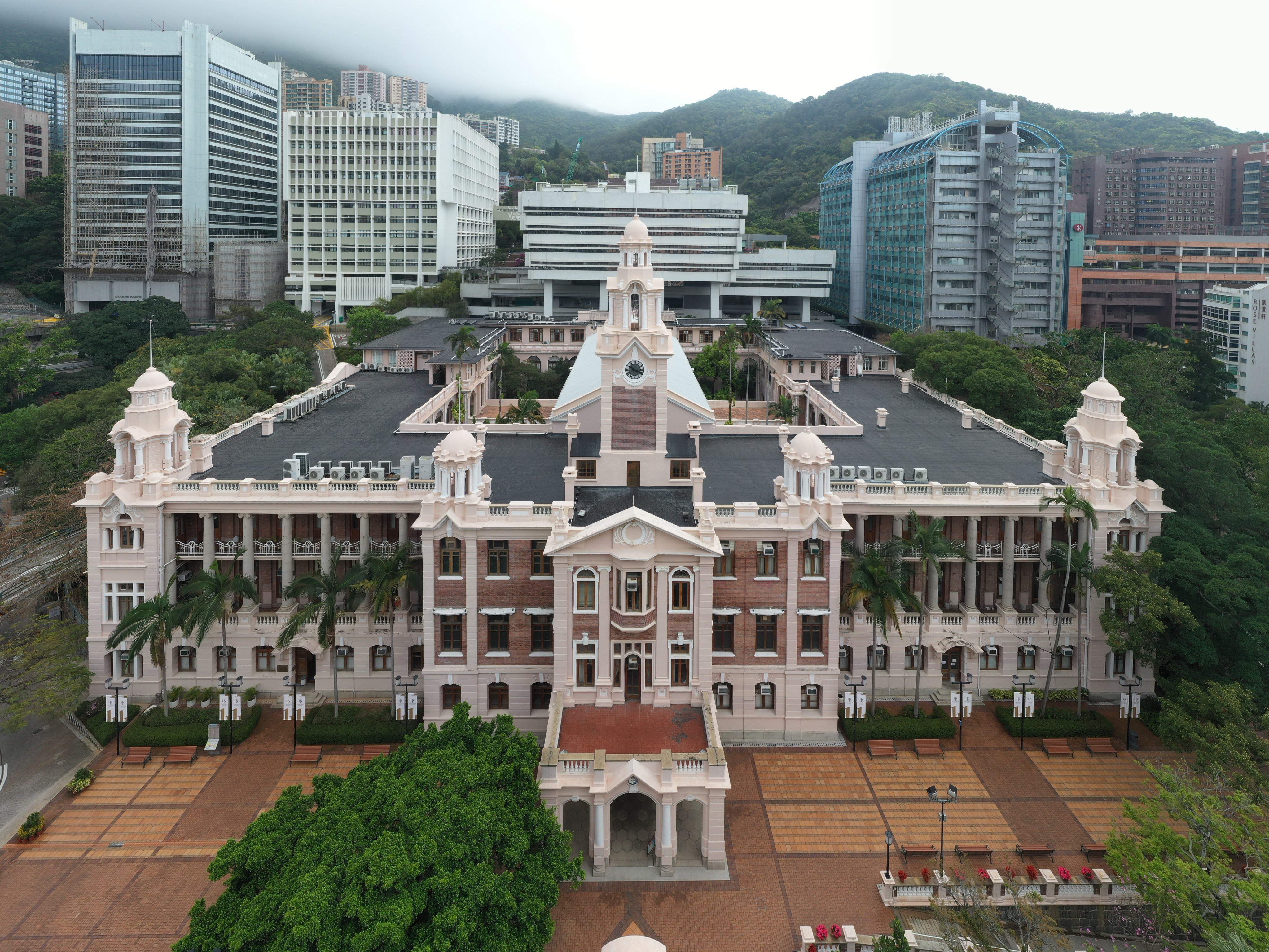 Loke Yew Hall of The University of Hong Kong.  Photo: Sam Tsang