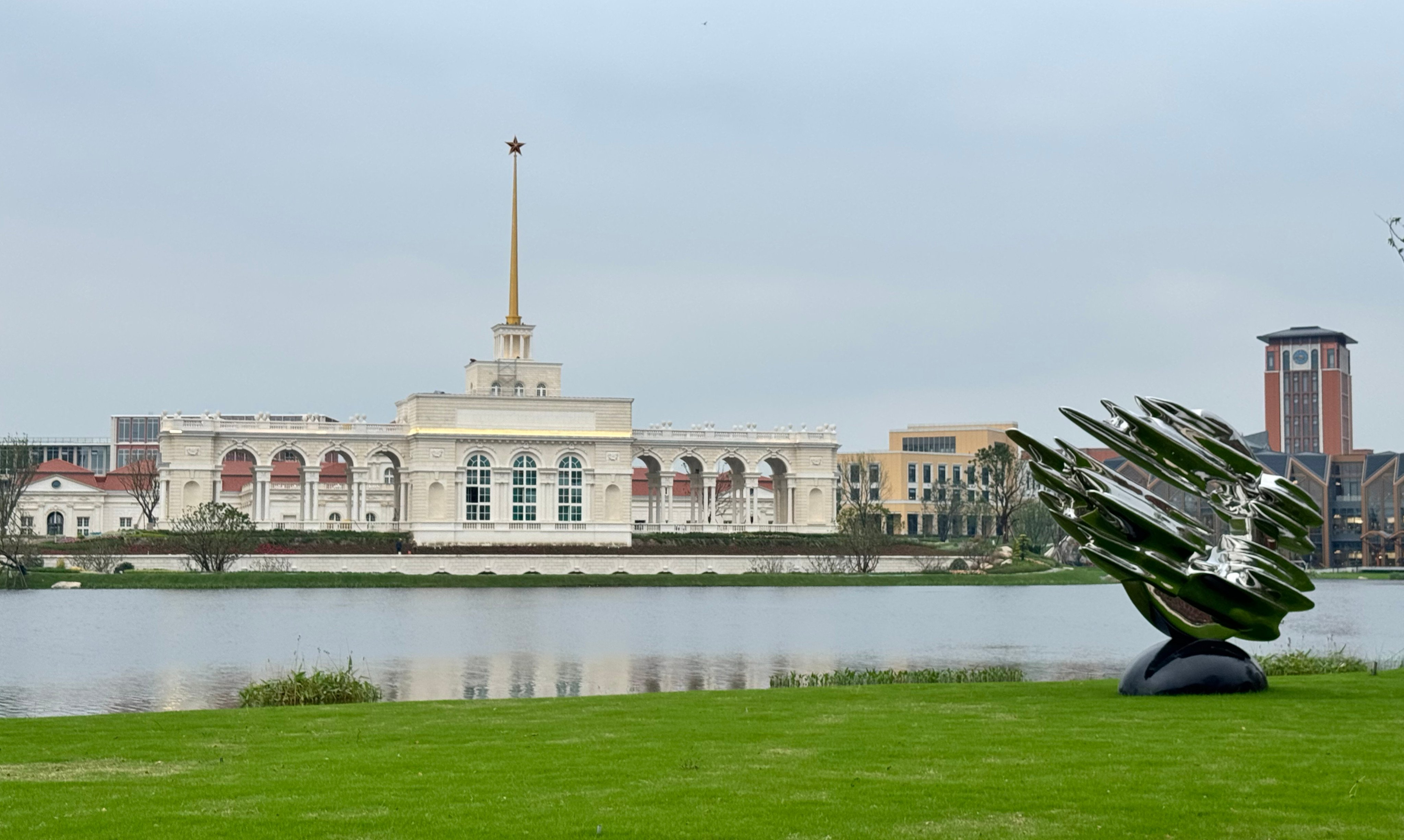 Huawei’s new research hub on the outskirts of Shanghai. Photo: Wency Chen