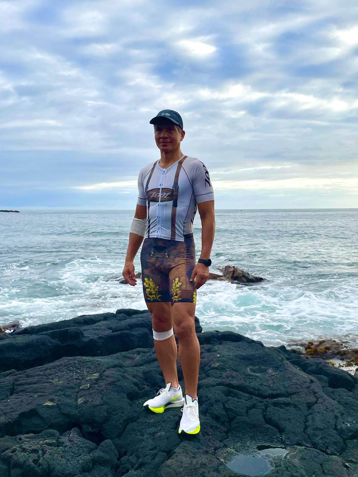 Michael Tse will race in his third Ironman at a venue that is considered the holy grail for triathletes. Photo: Michael Tse