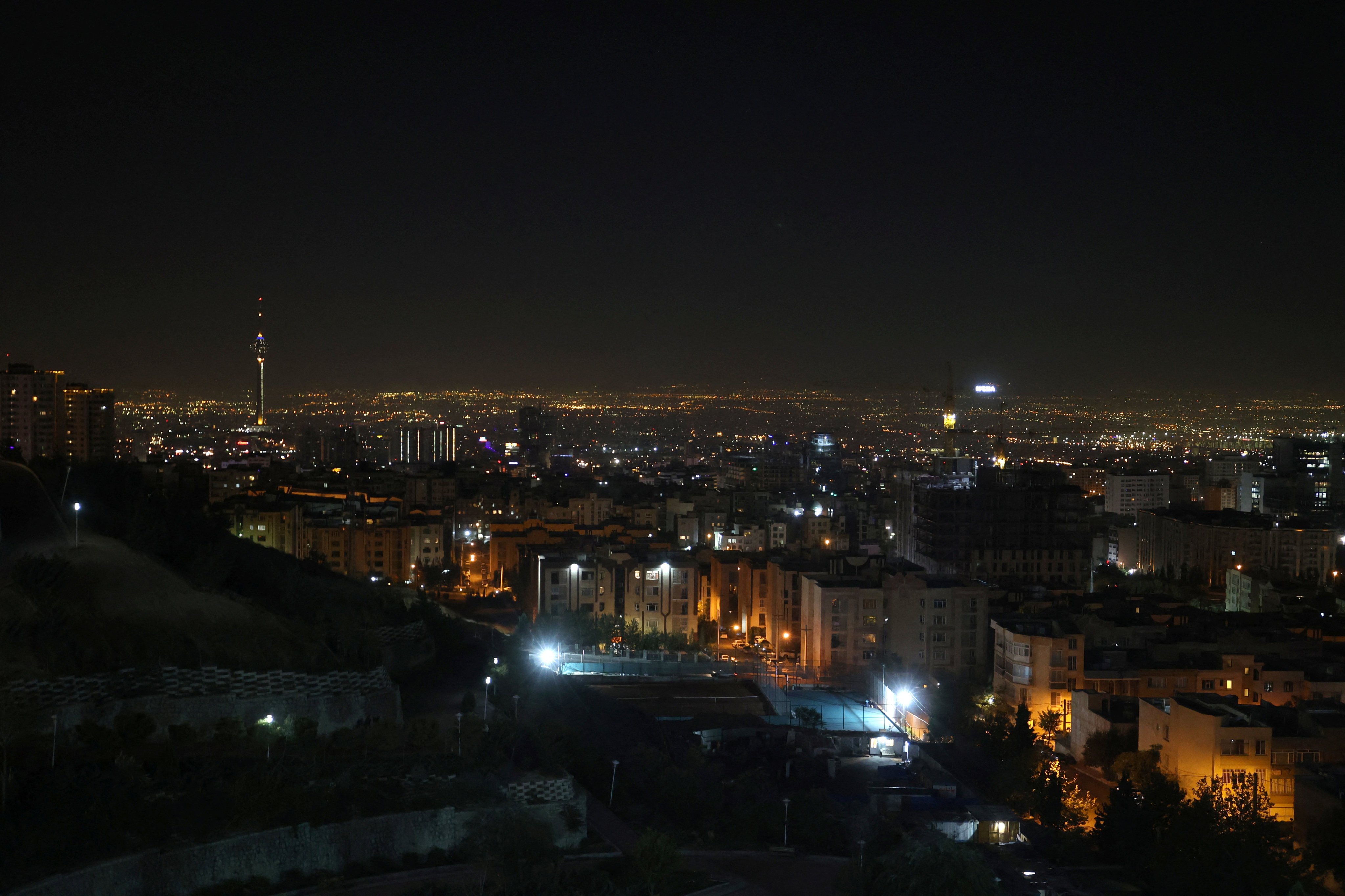 Multiple explosions were heard in Tehran on Saturday after Israel launched strikes against Iranian military targets. Photo: West Asia News Agency/Reuters