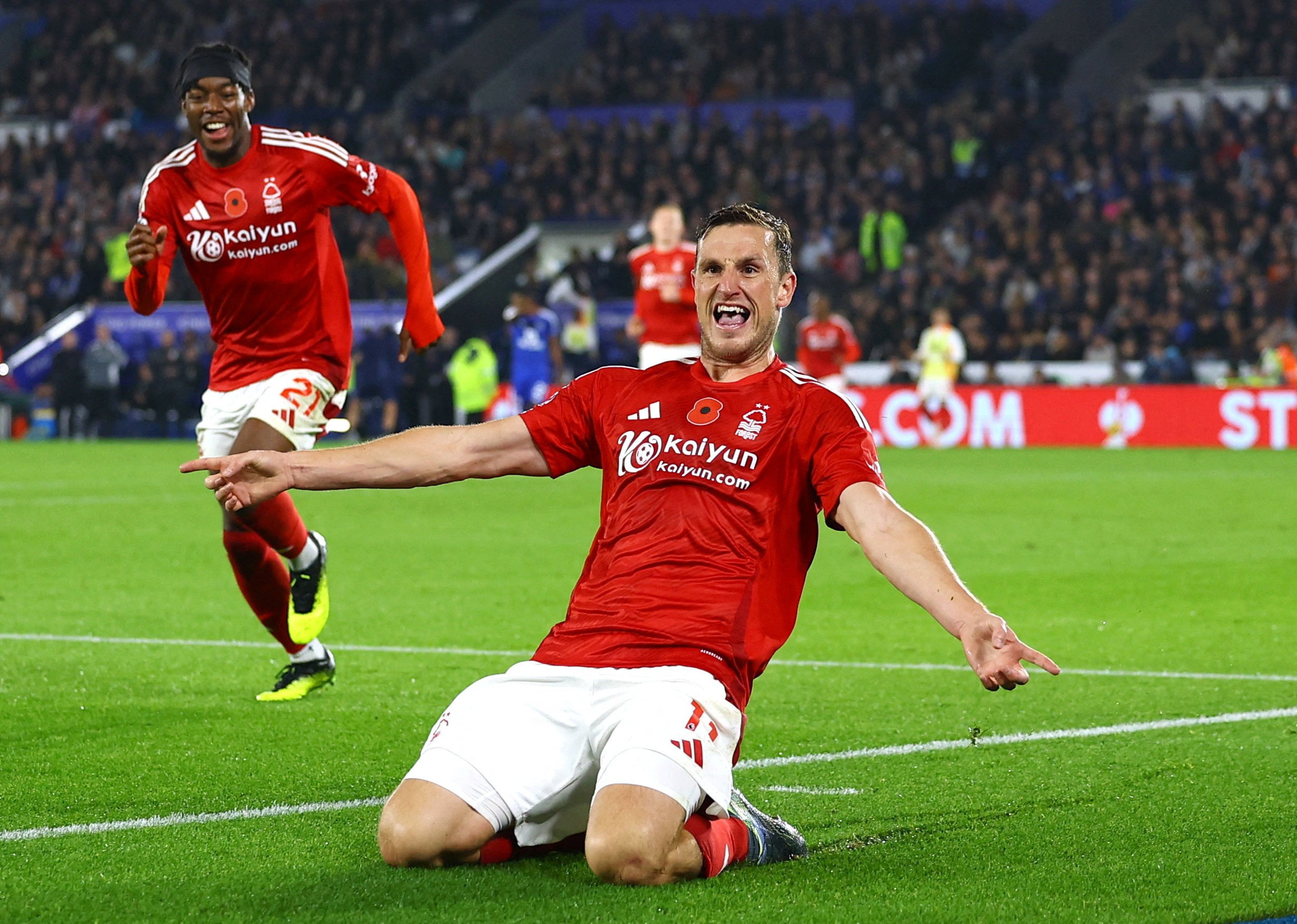 Nottingham Forest’s Chris Wood is one of the Premier League’s in-form strikers. Photo: Reuters