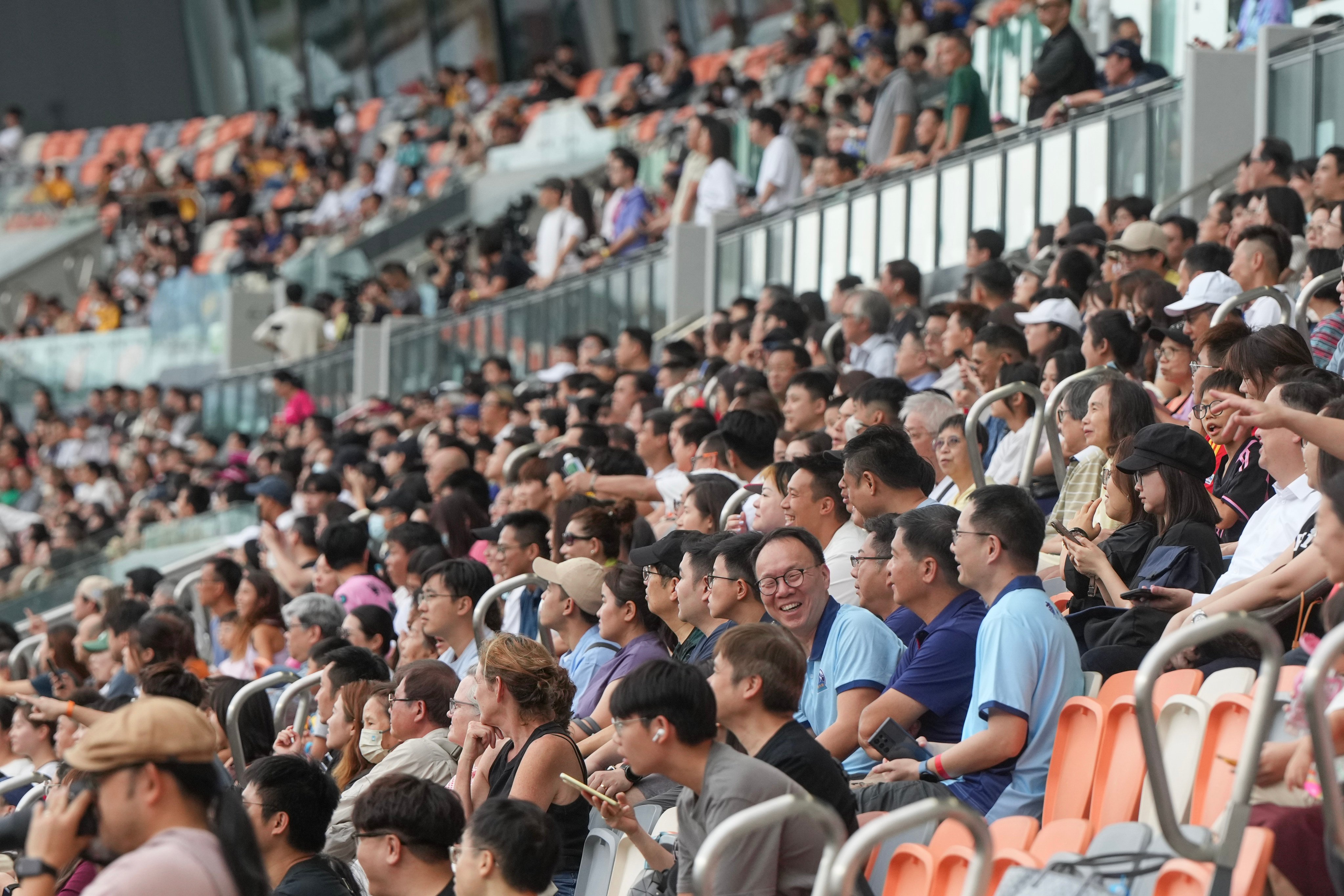 The invite-only fixture welcomed about 1,500 spectators. Photo: Sam Tsang