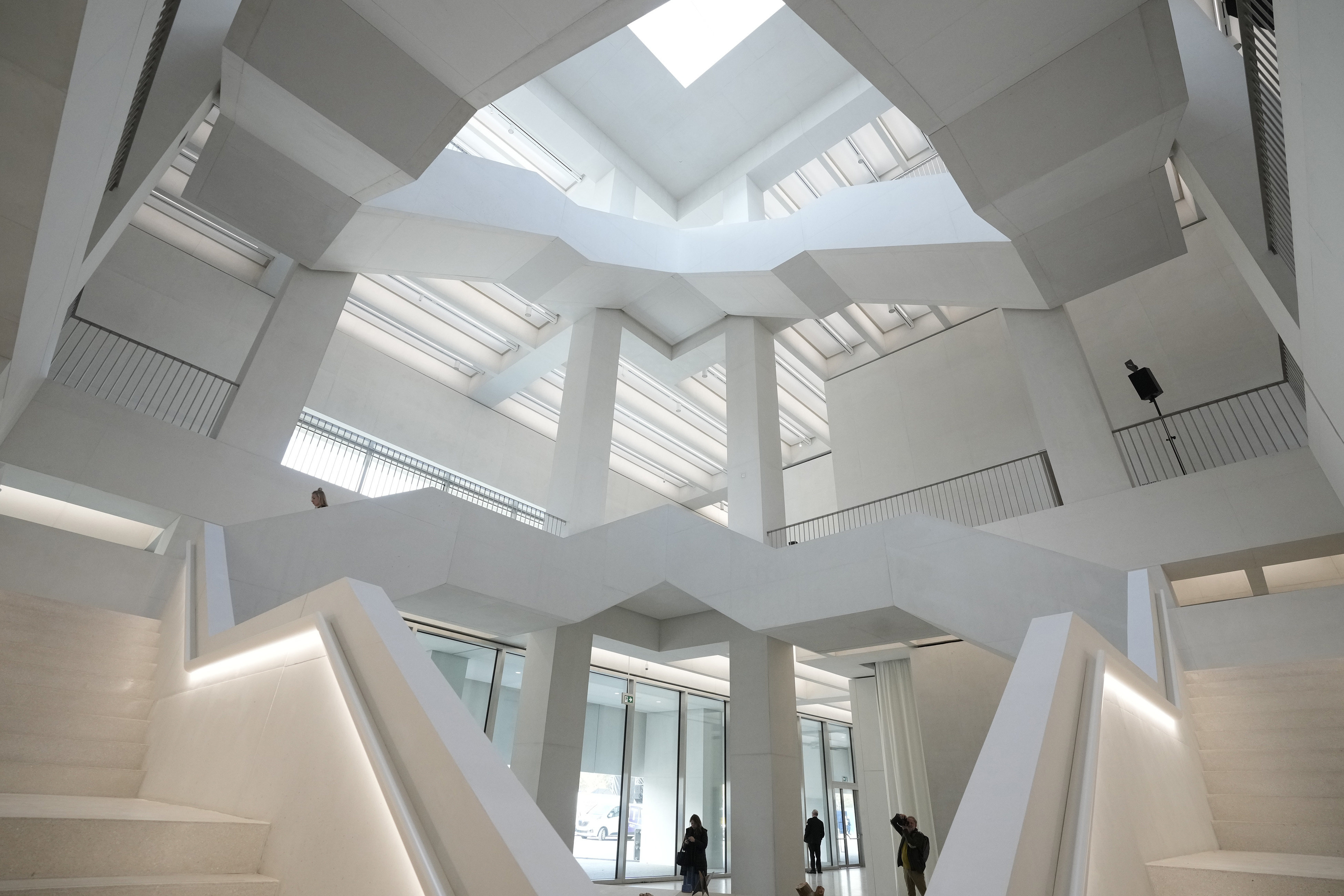 The interior of the Museum of Modern Art in Warsaw. Photo: AP