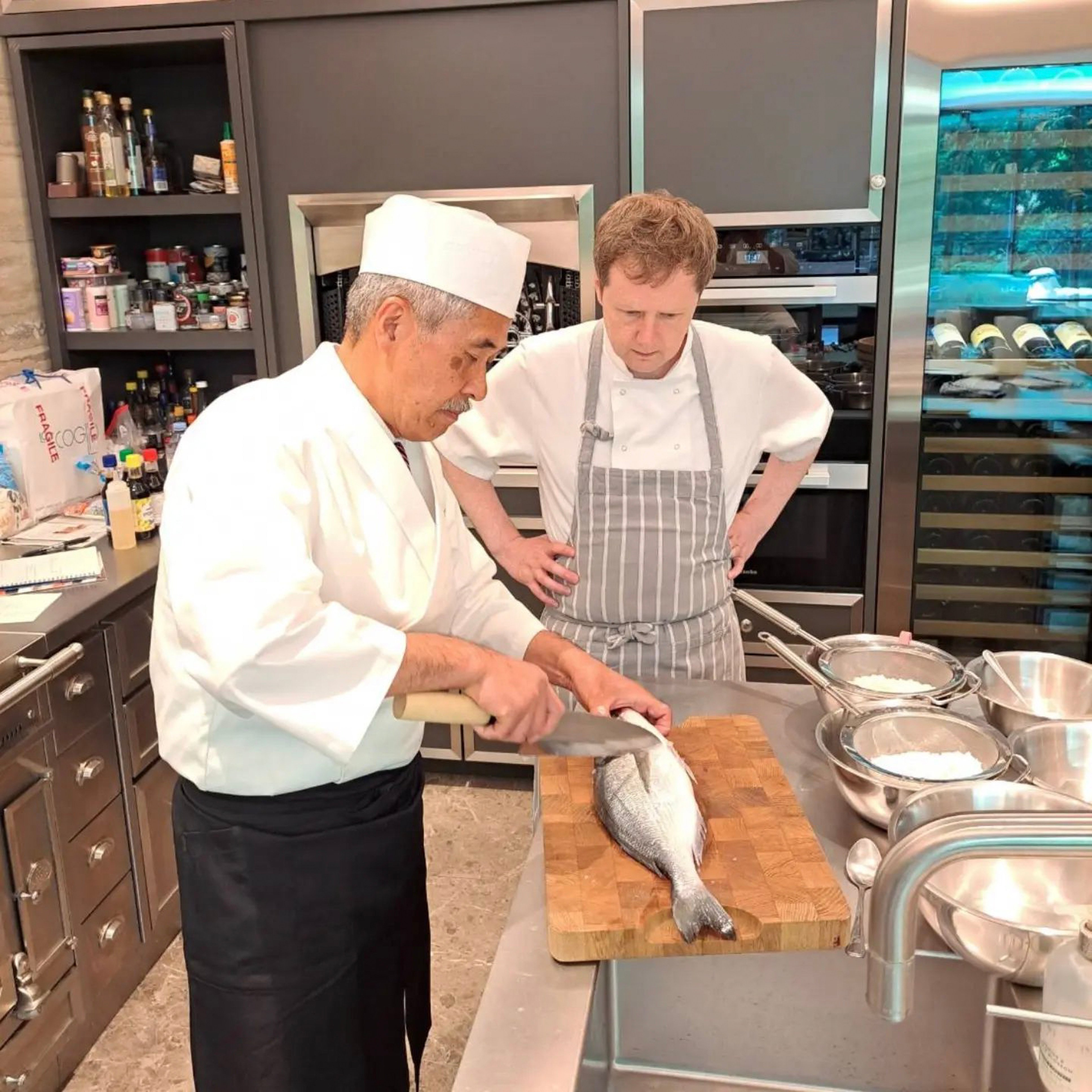 A London school has opened to train chefs in making sushi and other traditional Japanese foods; its graduates will receive Japanese government certification. Photo: Instagram/@sushicollegeuk